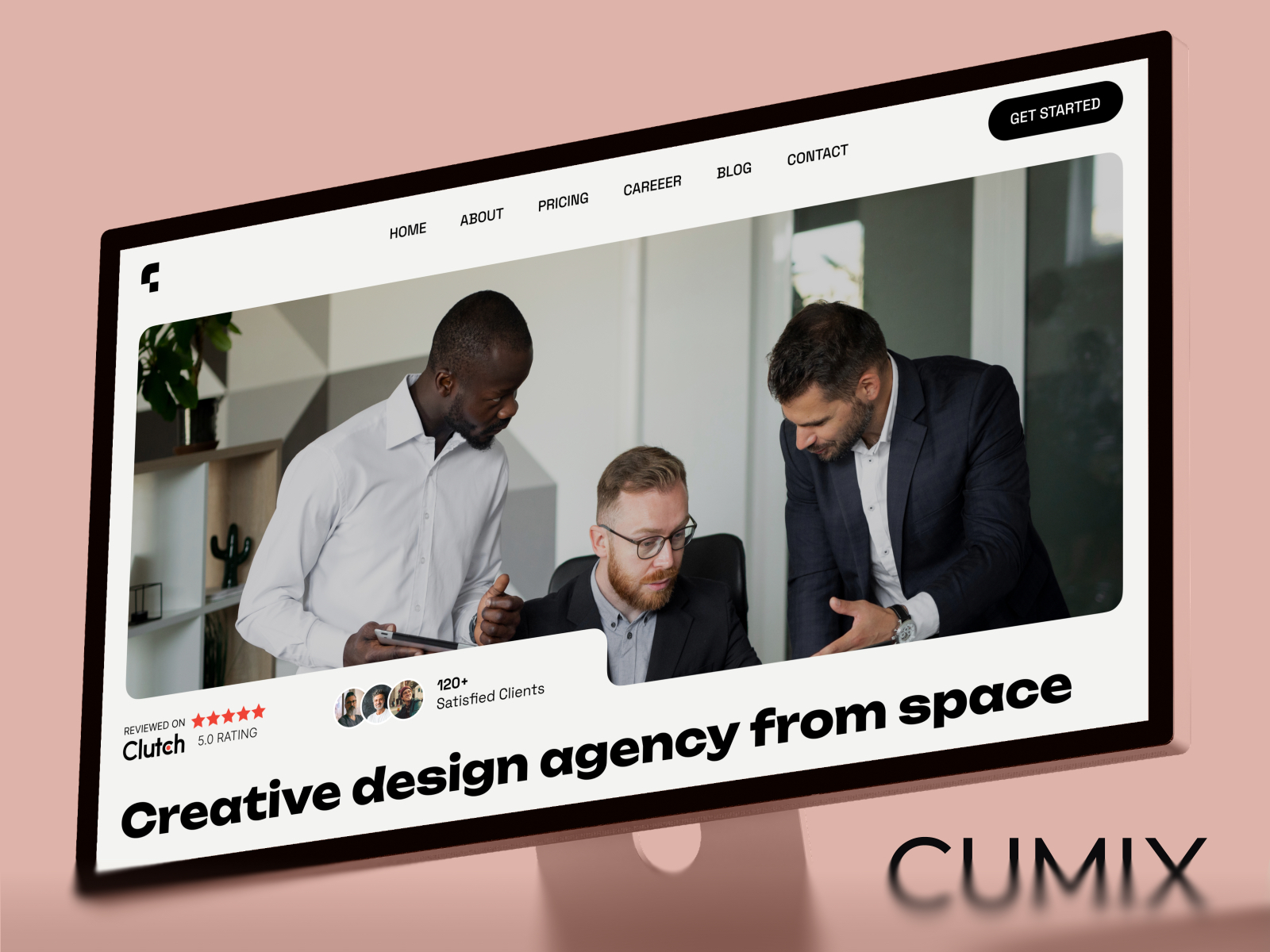 Cumix — Free HR Framer Template preview