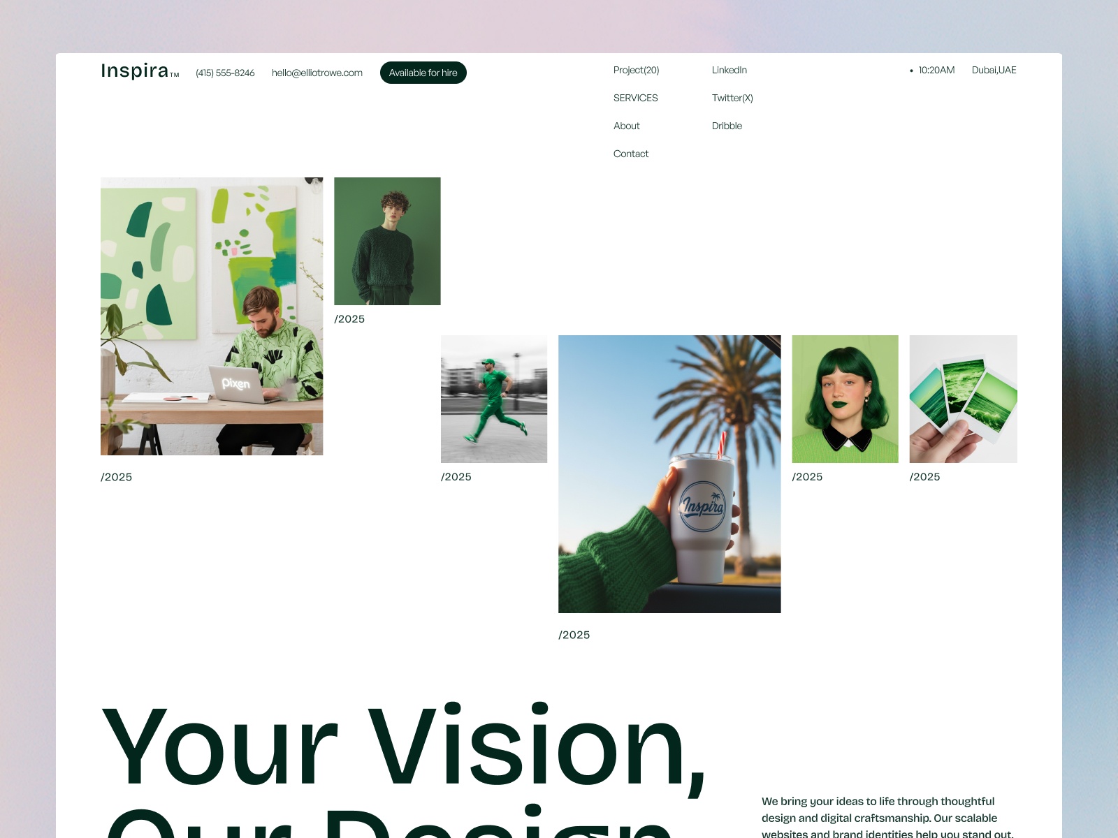 DevLove: Free Portfolio Website Template by Bipin Sharma — Free Portfolio Framer Template preview