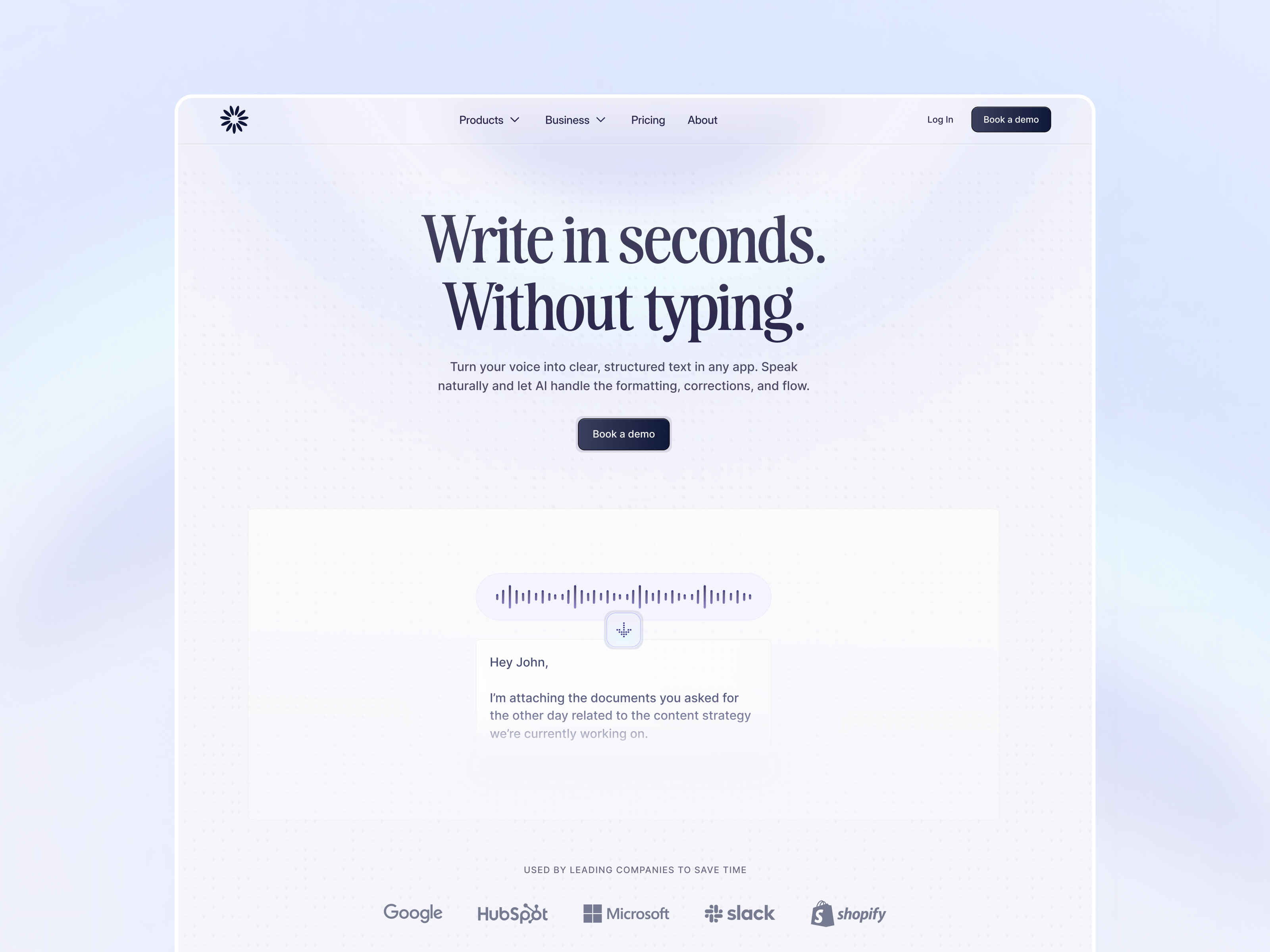 Dictly: Free AI Website Template by Maximo Monroy — Free SaaS Framer Template preview
