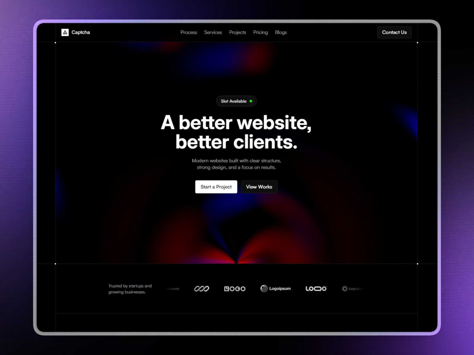 Eclipse stillness: Free Portfolio Website Template by Digital-Land — Free Portfolio Framer Template preview