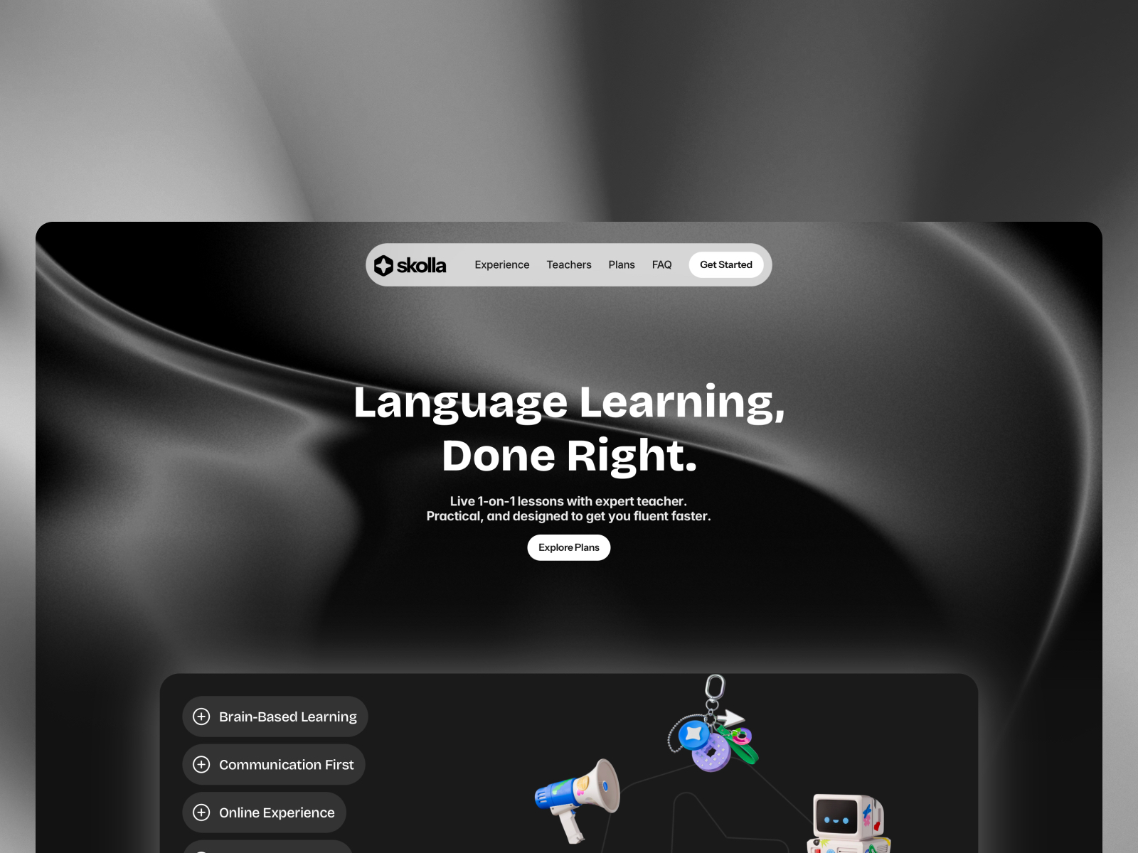 EduNest: Free Art &amp; Design Website Template by Kartik Saini — Free Education Framer Template preview
