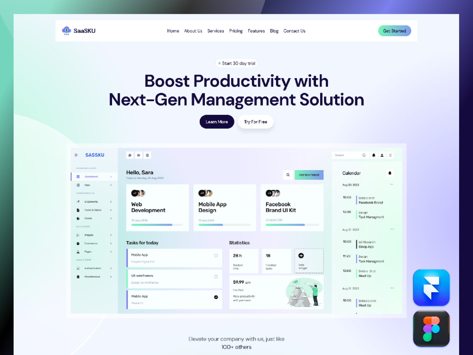 Eupay: Free Agency Website Template by Design Kuthir — Free Finance Framer Template preview