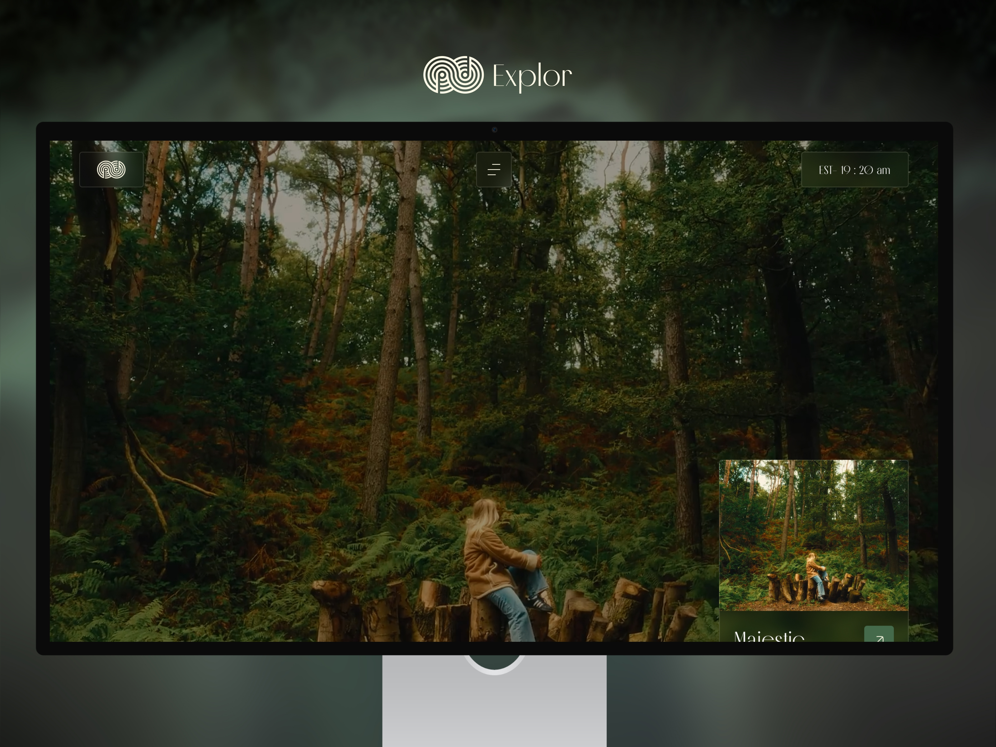 EXPLOR — Free Travel Template for Framer by DiverseKit preview