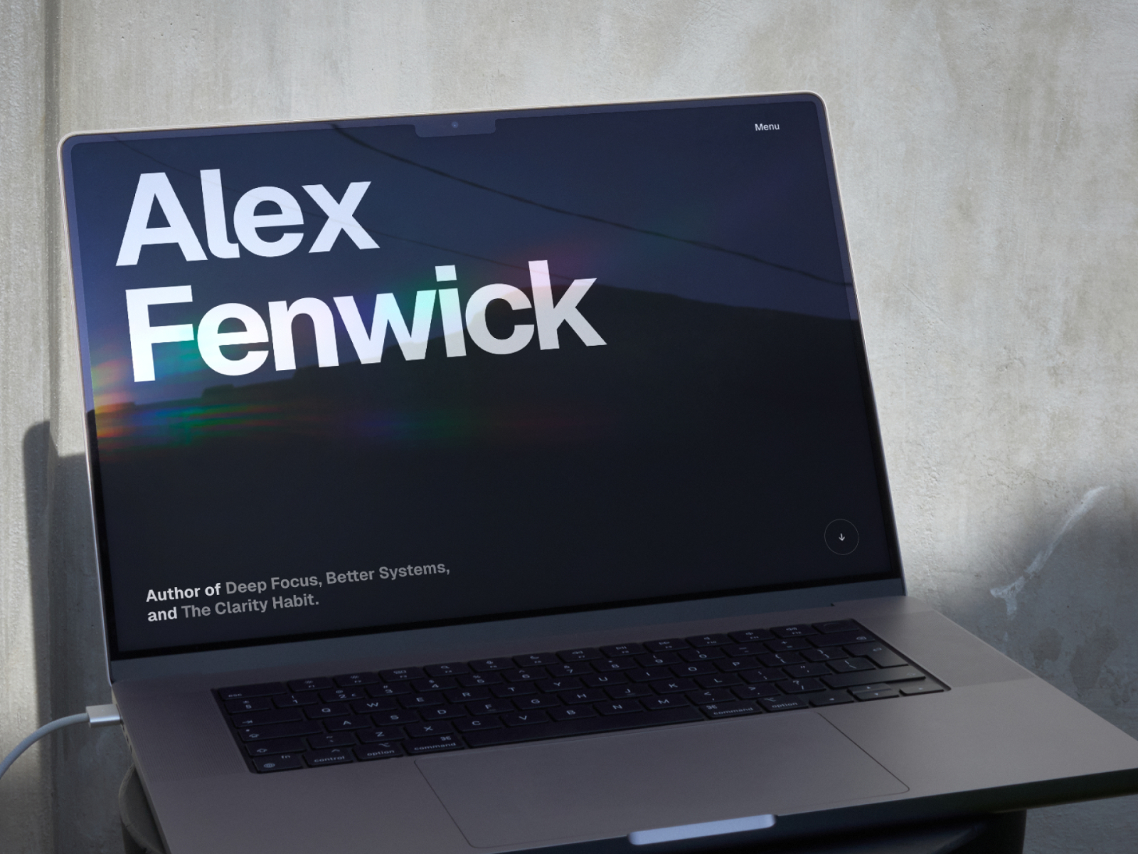 Fenwick — Free Events Framer Template preview