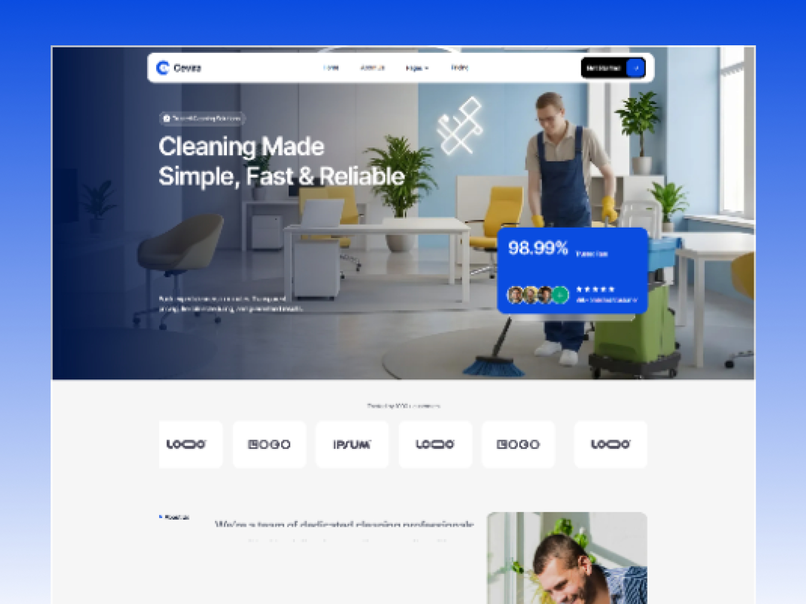 Fileon: Free Agency Website Template by RedDevs — Free Agency Framer Template preview