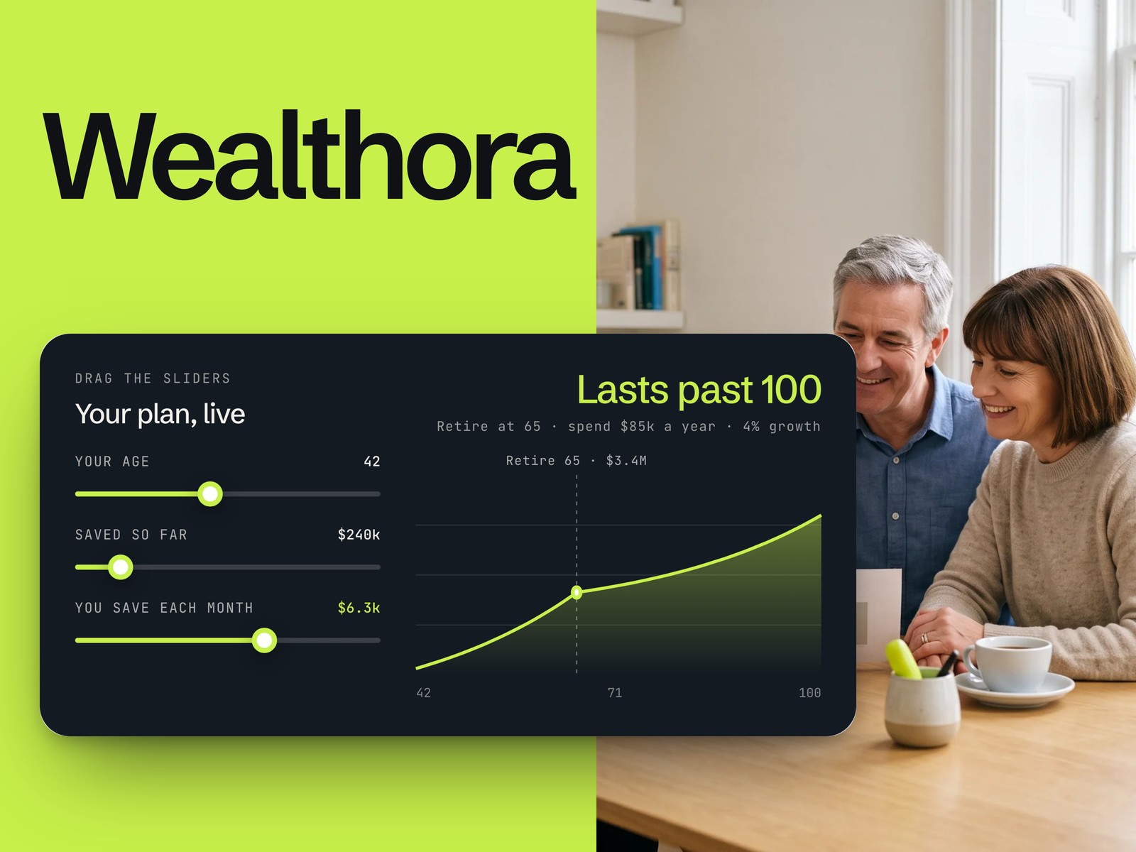 Financial Advisor — Free Finance Template for Framer preview