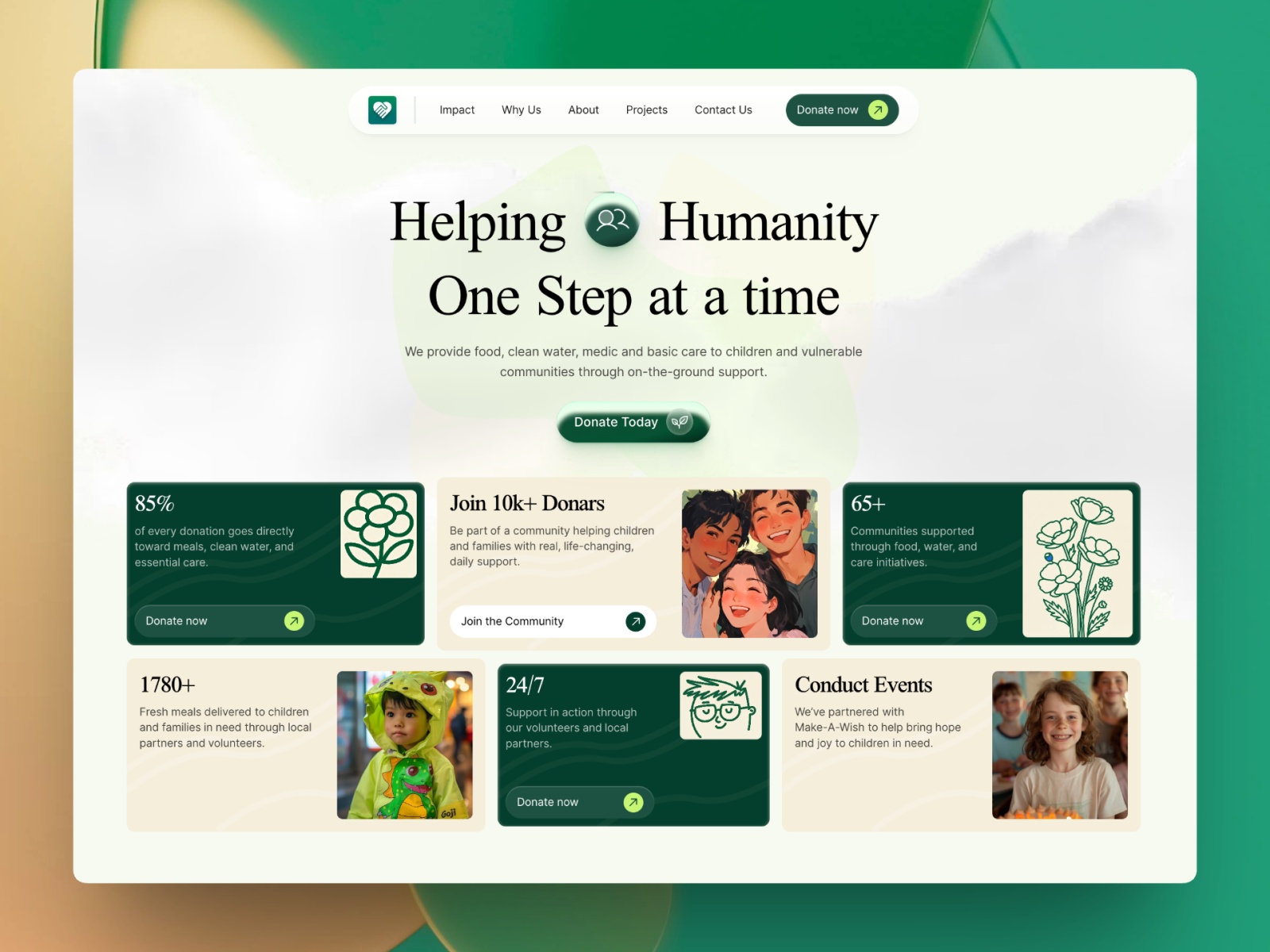 Flourished: Free Blog Website Template by Dániel Földes — Free Blog Framer Template preview