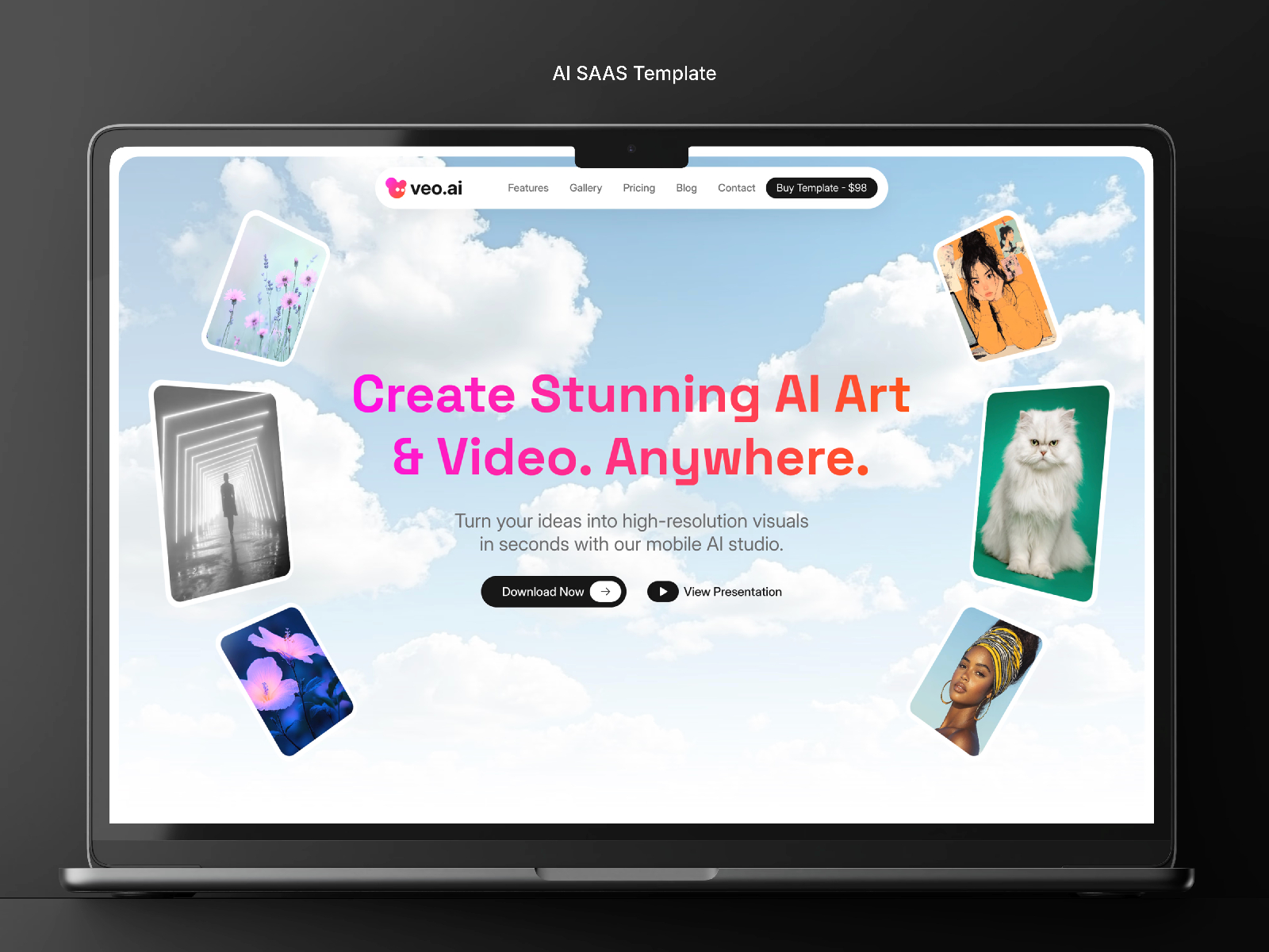 Flowpath: Responsive Blog Website Template by Cristian Mielu — Free Automotive Framer Template preview