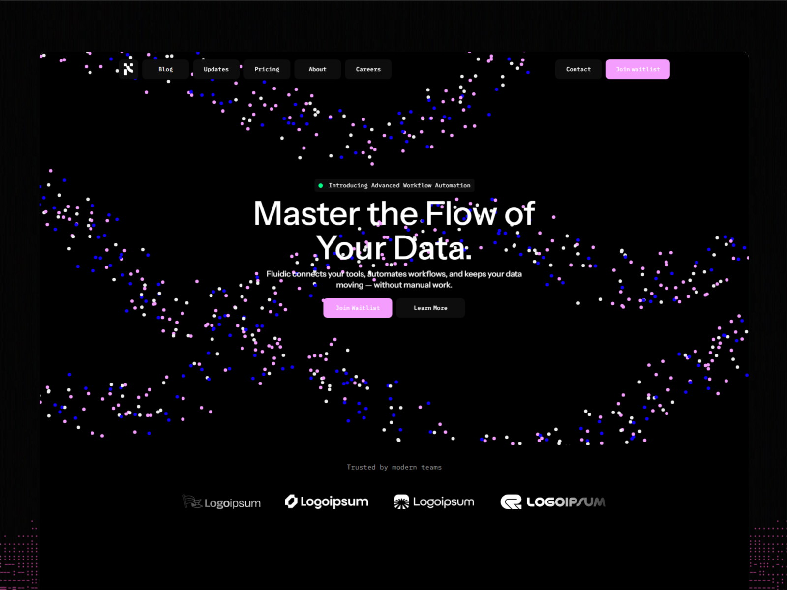 Fluidic — Free Automotive Framer Template preview