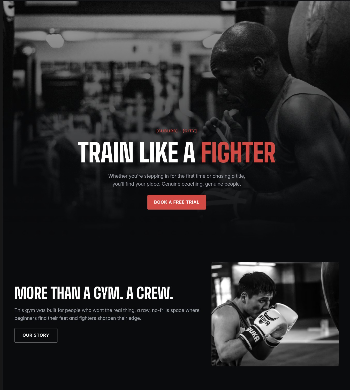 Full CornerMan: Free Health Website Template by Riley Simpson — Free Healthcare Framer Template preview