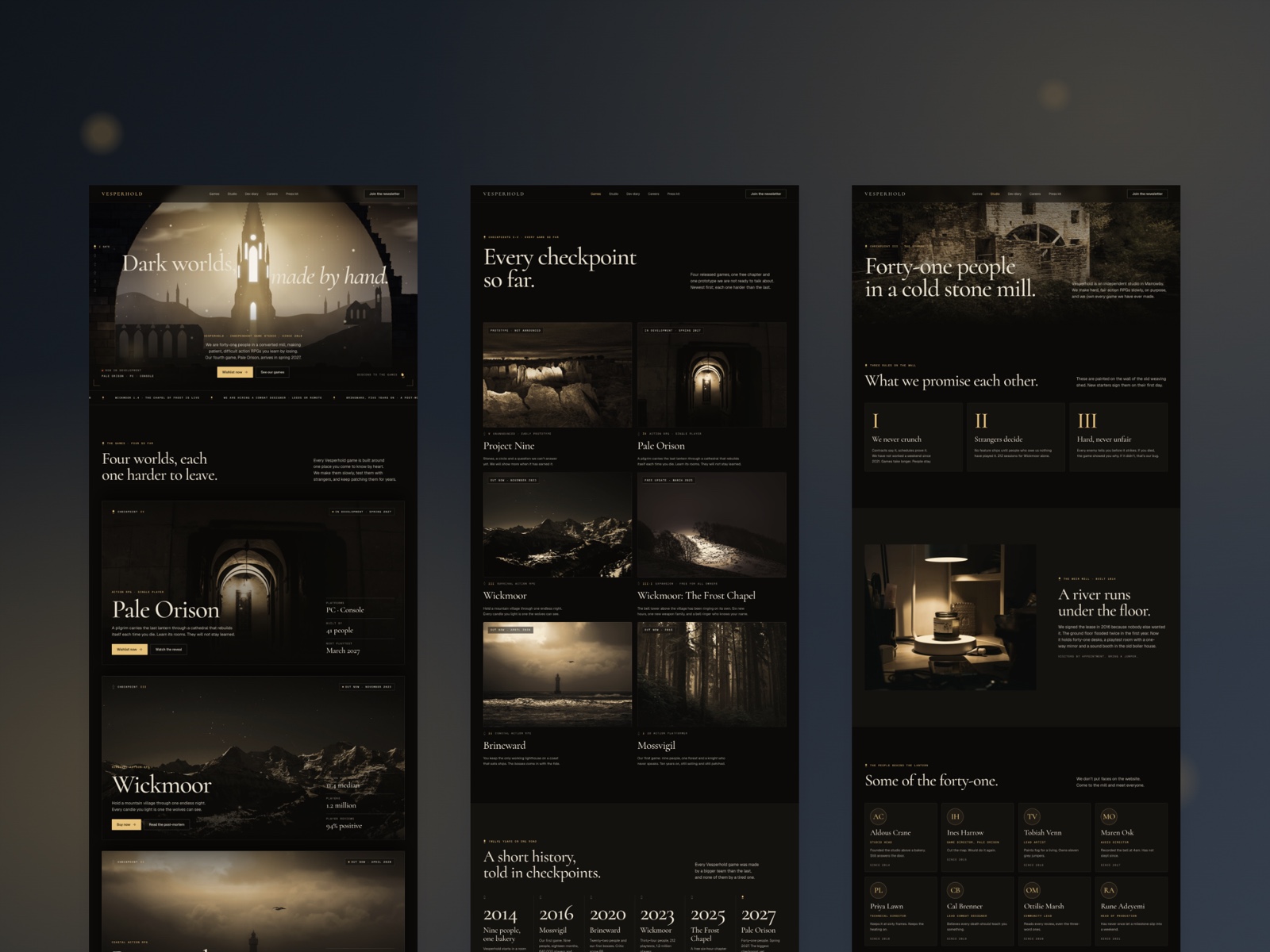 Gamekeep — Free HR Template for Framer preview