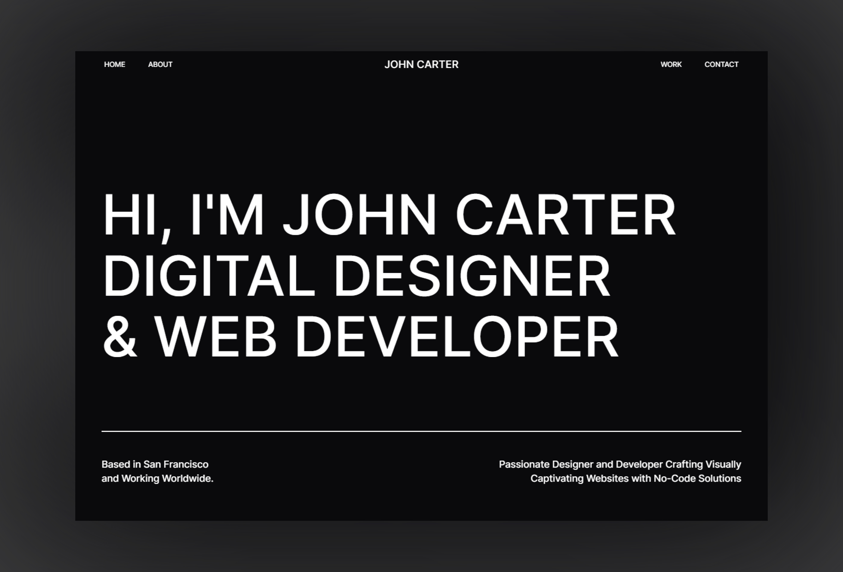 Genos: Free Portfolio Website Template by Codezen — Free Portfolio Framer Template preview