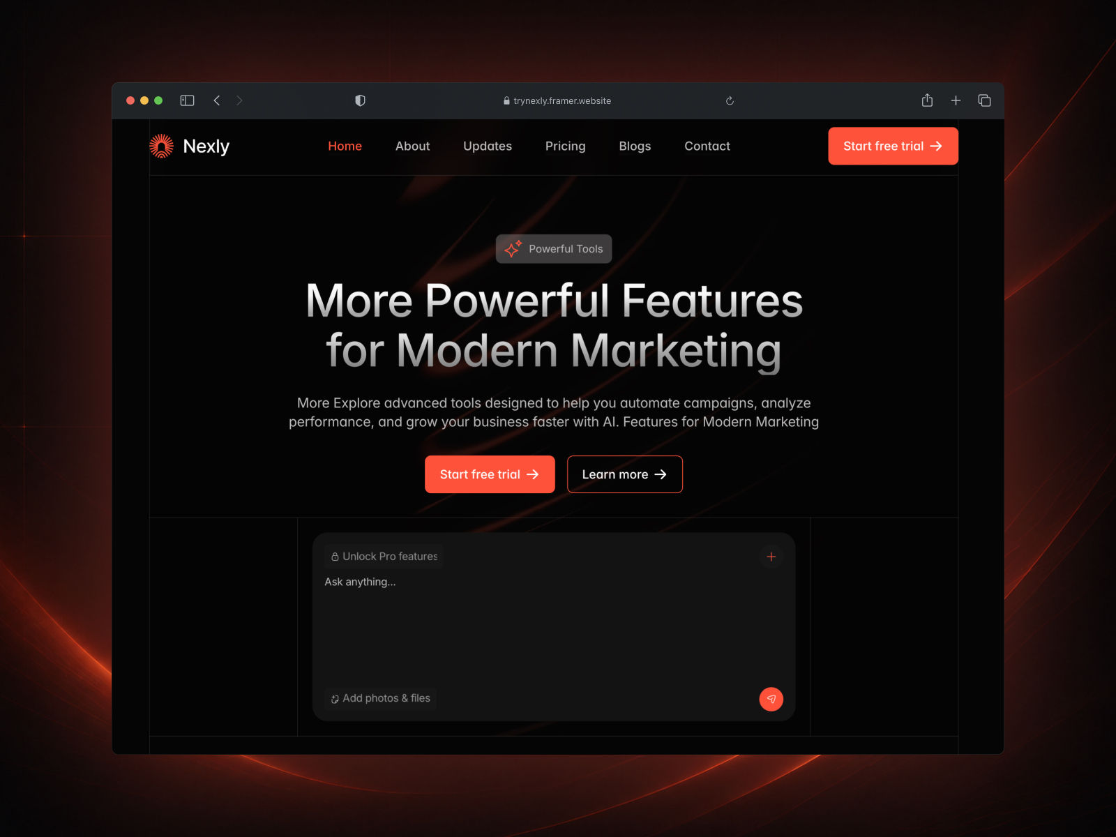 Growdio: Free Portfolio Website Template by Studio SIFA — Free Portfolio Framer Template preview
