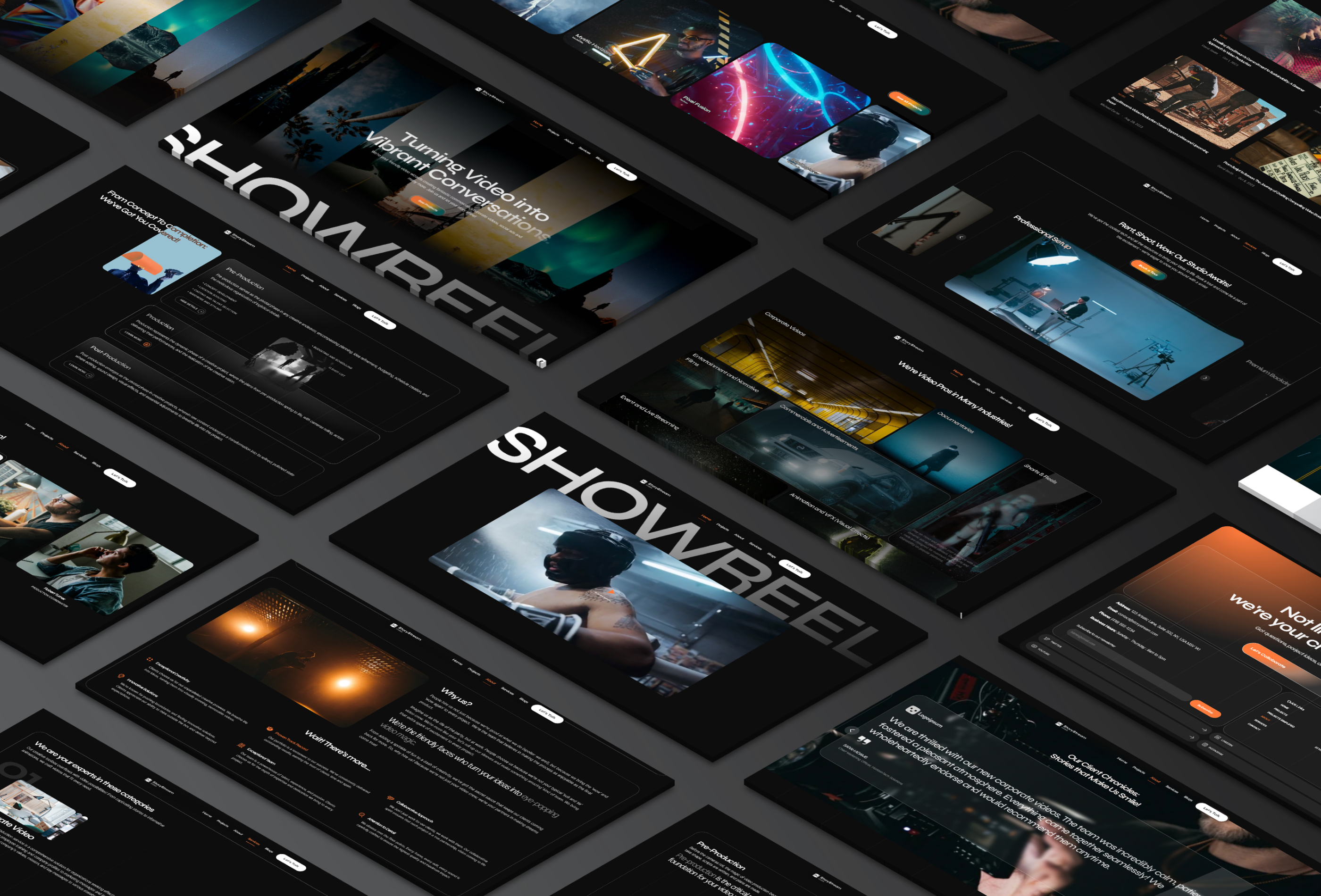 Harxiedit: Free Portfolio Website Template by Kartik Saini — Free Portfolio Framer Template preview