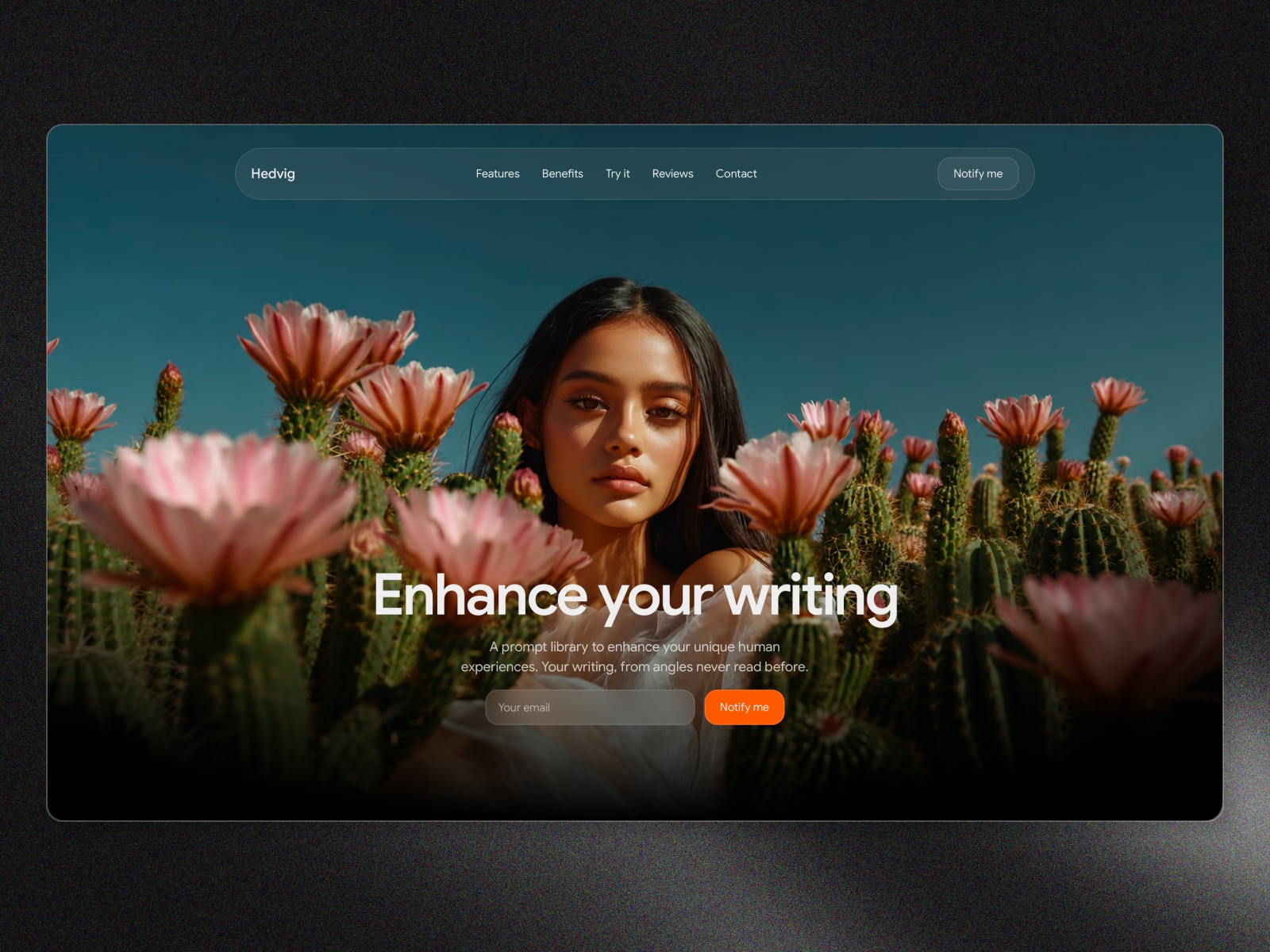 Hedvig — Free Landing Page Website Template by Felix Clausen — Free Legal Template for Framer by Felix Clausen preview