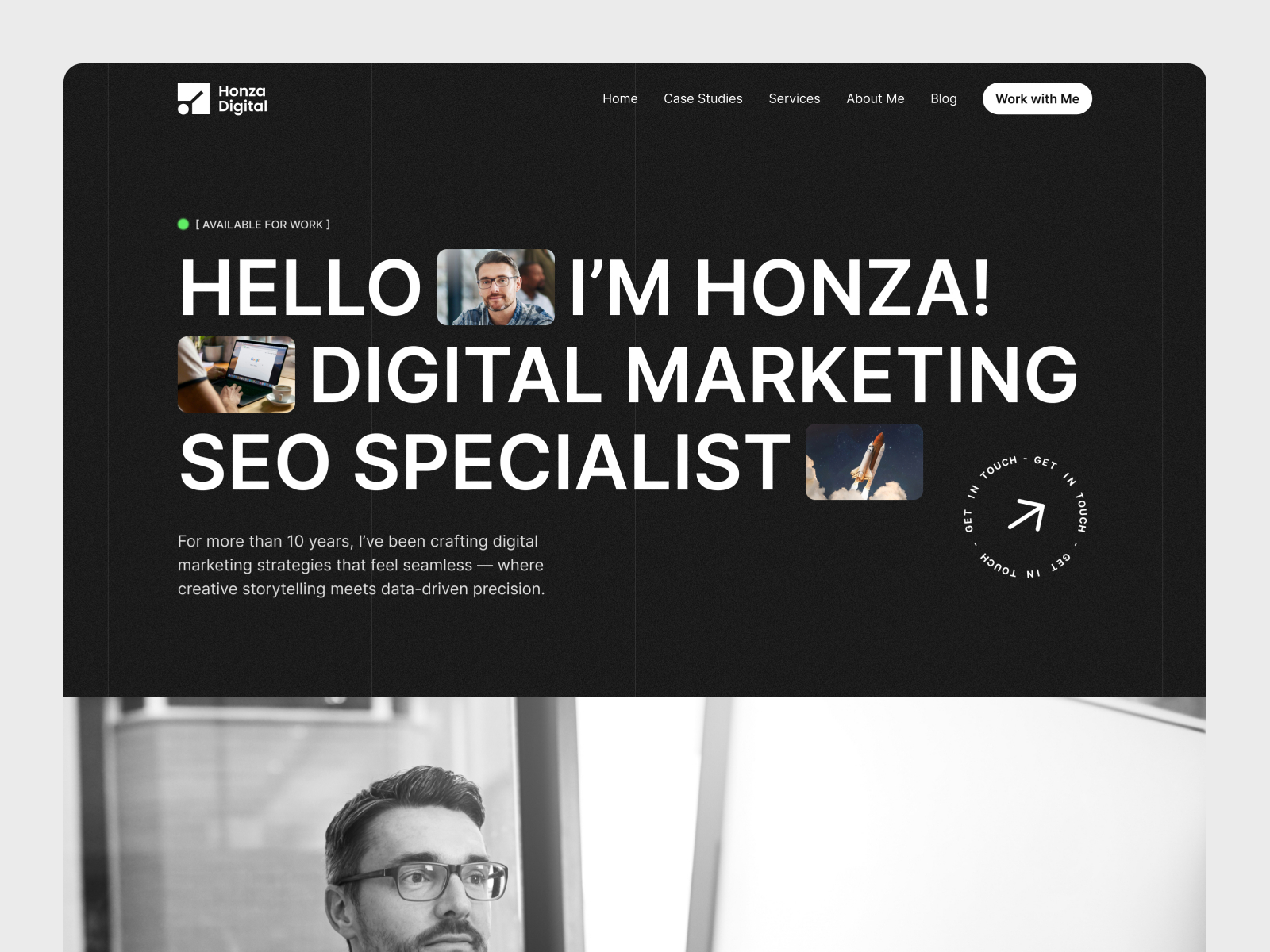 Honza — Free Legal Framer Template preview