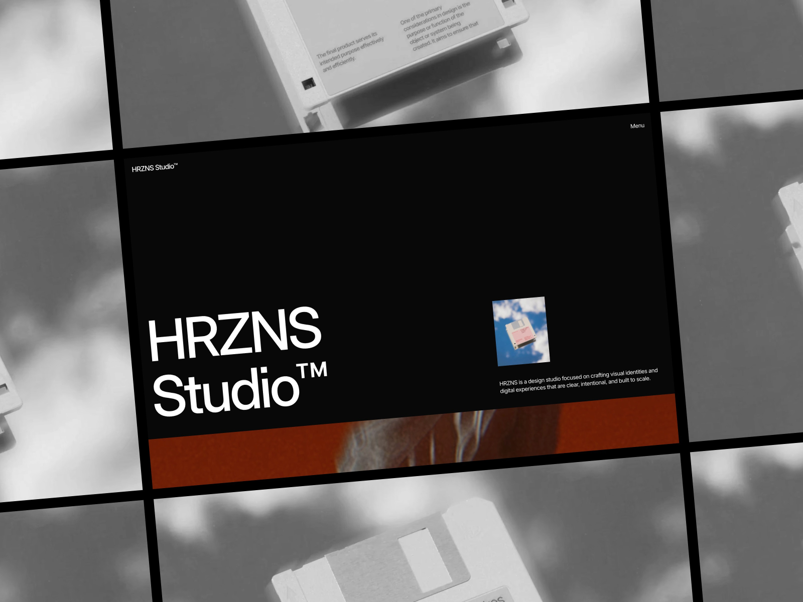 HRZNS — Free Agency Framer Template preview