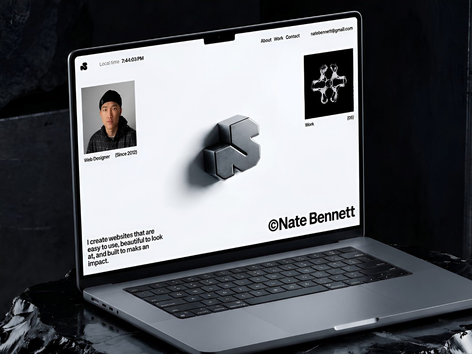 Impressa — Free Portfolio Framer Template preview