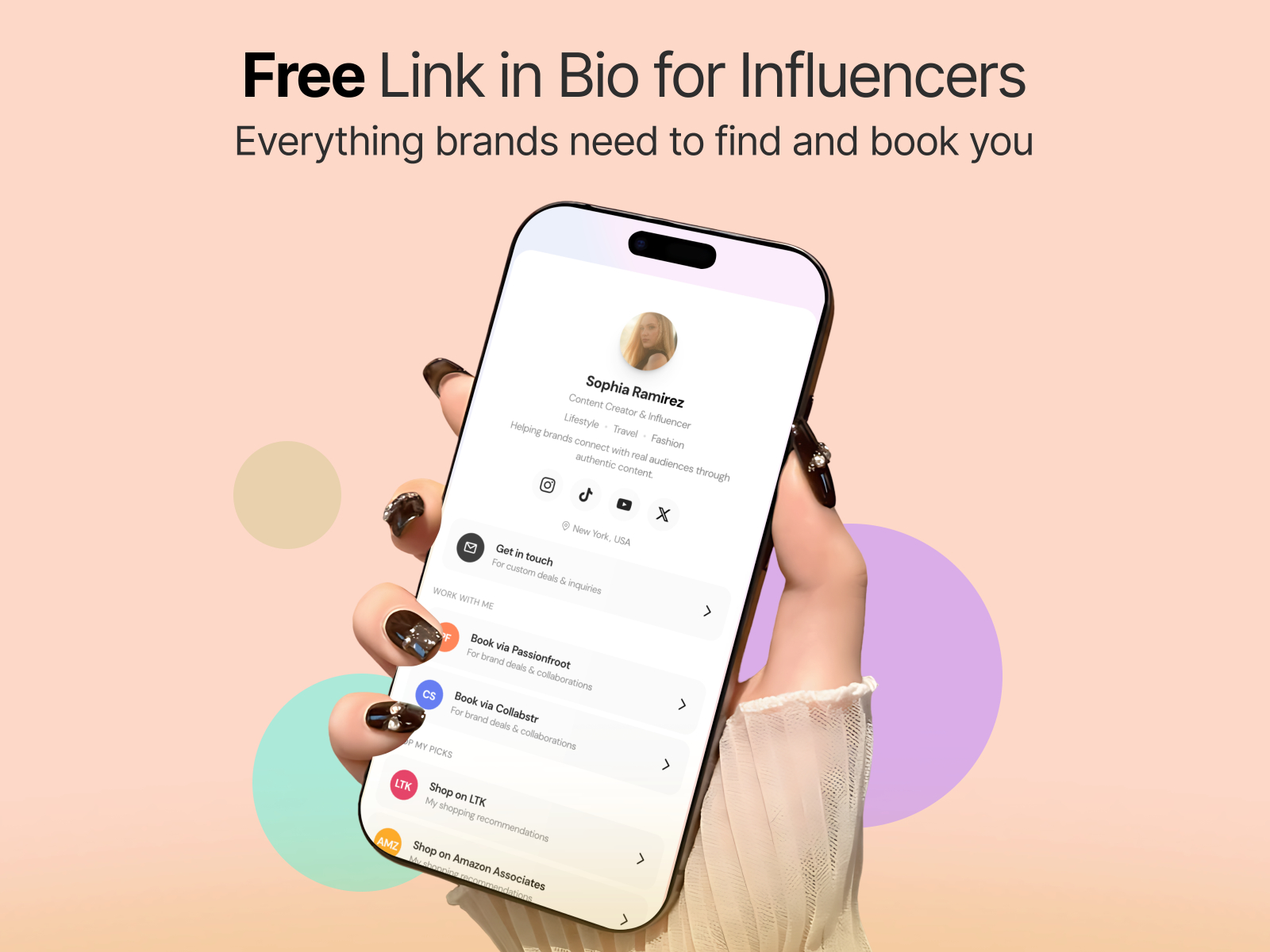 Influtree — Free Ecommerce Framer Template preview