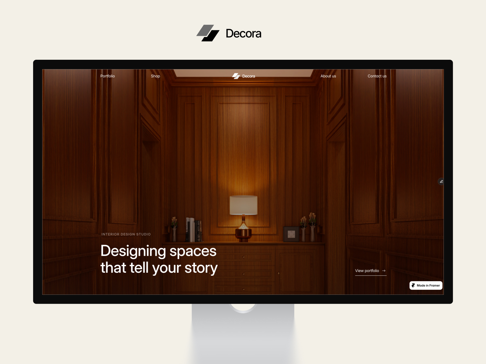 Intorex: Free Architecture Website Template by Mezario — Free Architecture Framer Template preview