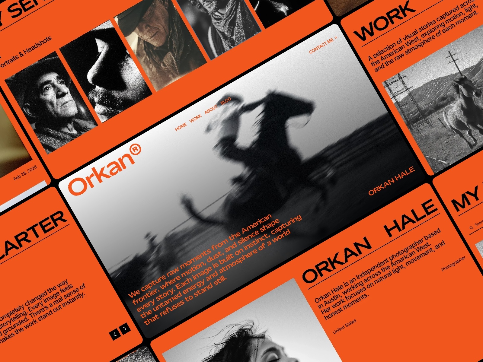jamess william: Free Portfolio Website Template by Sumit Das — Free Portfolio Framer Template preview