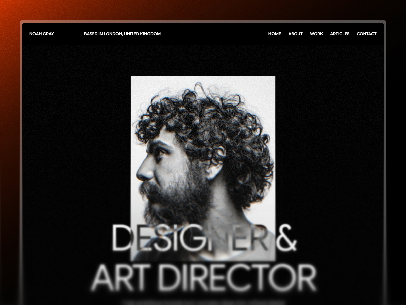 Kai: Free Portfolio Website Template by Masood Ahmad — Free Portfolio Framer Template preview