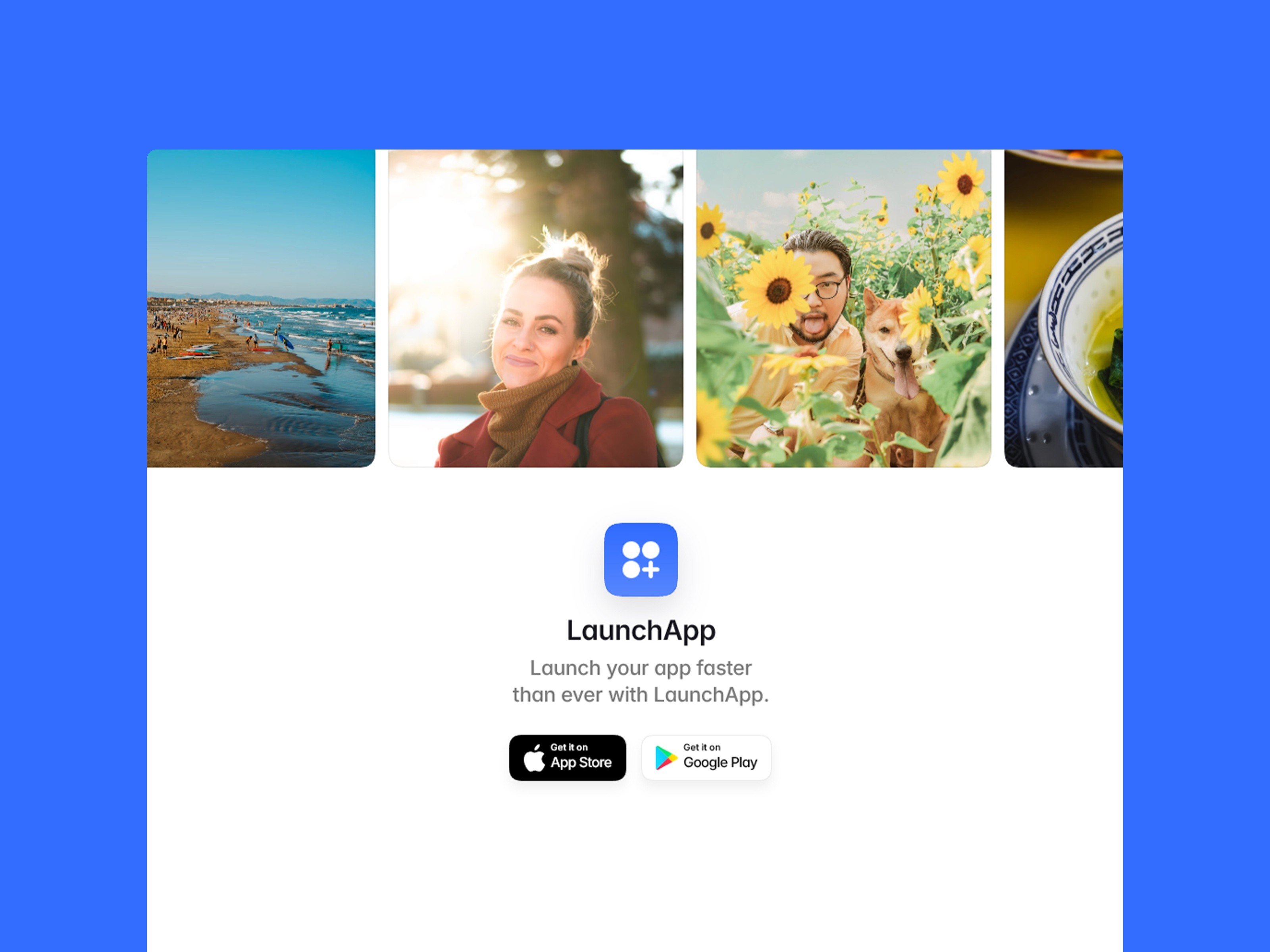 LaunchApp: Free AI Website Template by Zain Malik — Free SaaS Framer Template preview