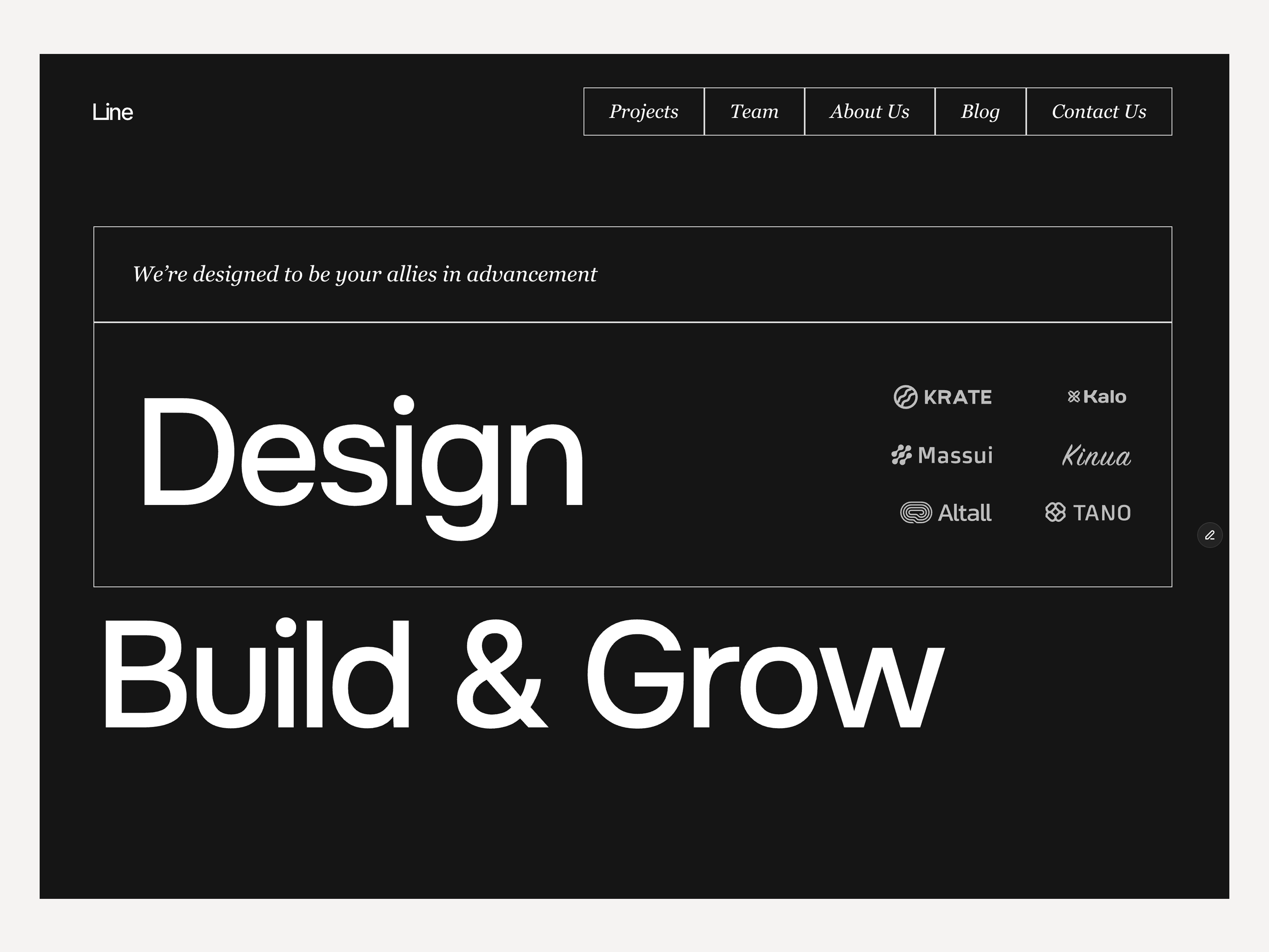 LineAgency — Free Agency Template for Framer by DjectStudio preview