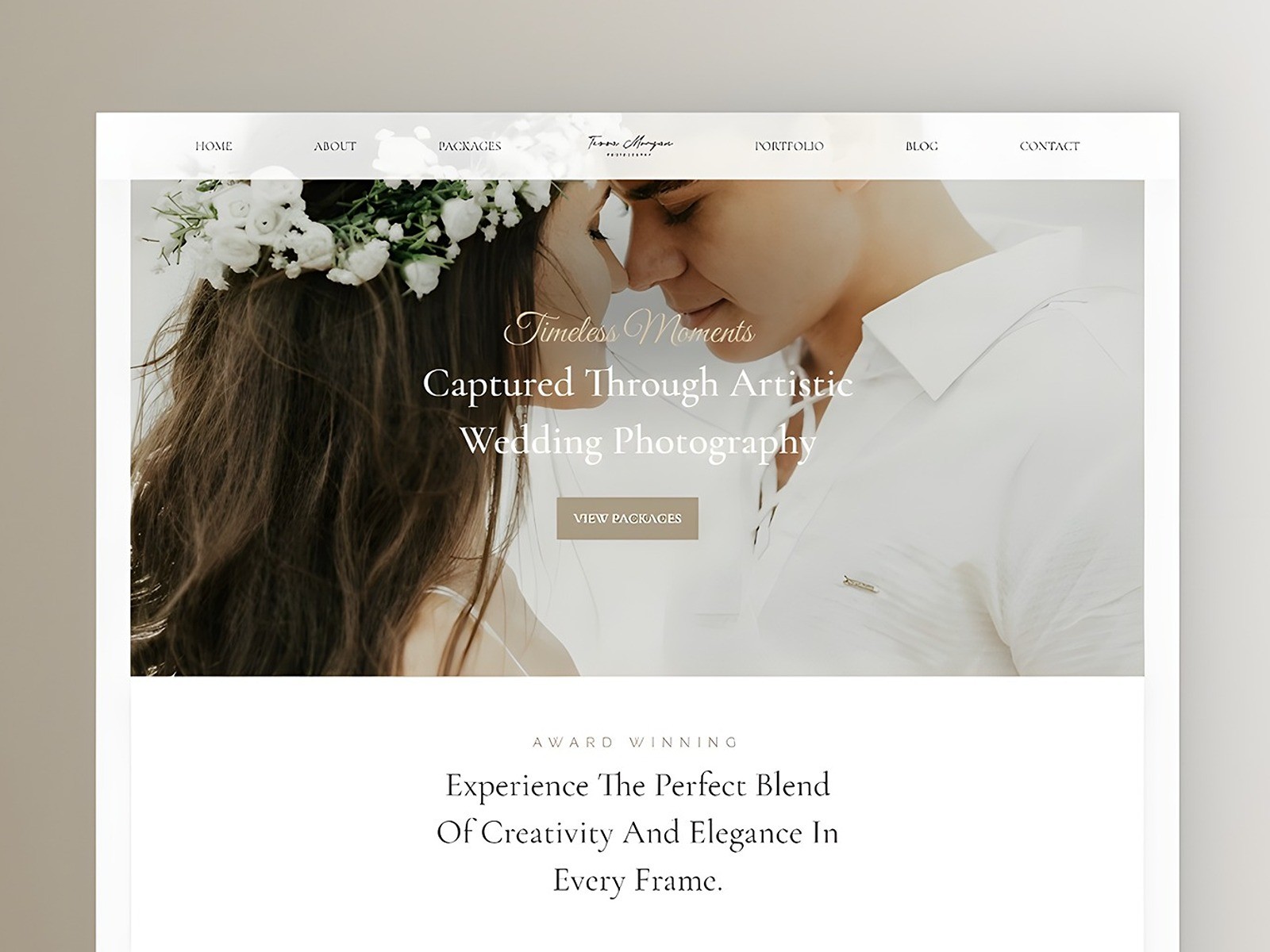 Livia: Free Portfolio Website Template by Shamir K. Ahmed — Free Portfolio Framer Template preview