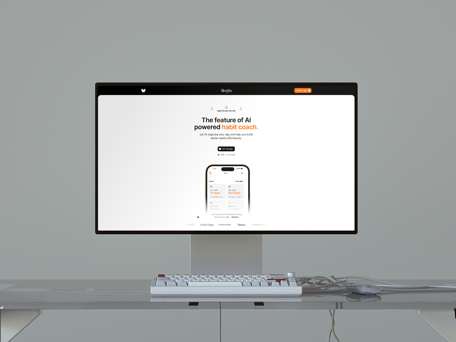 Morpho — Free Legal Framer Template preview