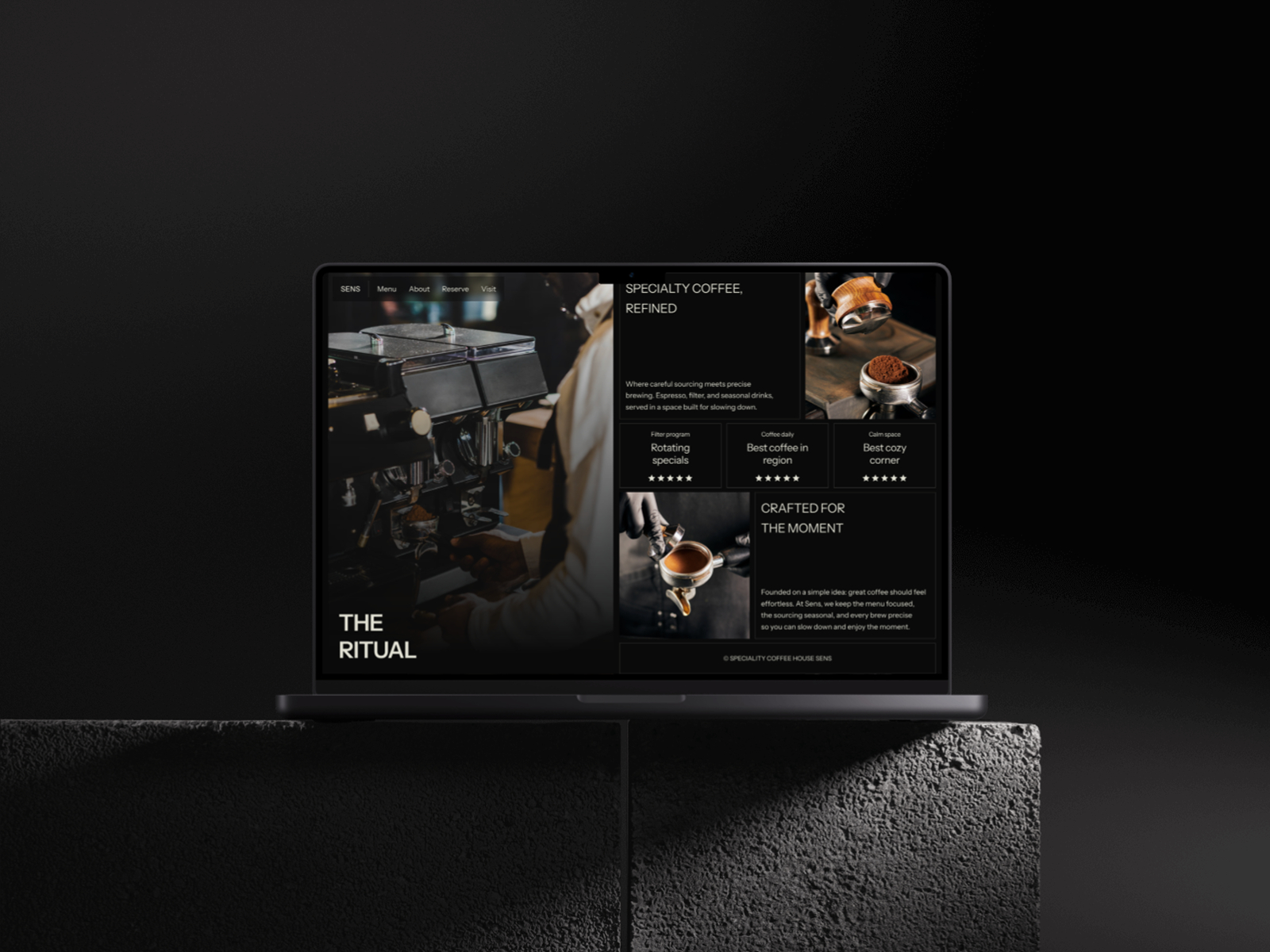 Mythframe: Free Portfolio Website Template by Obsidius — Free Portfolio Framer Template preview