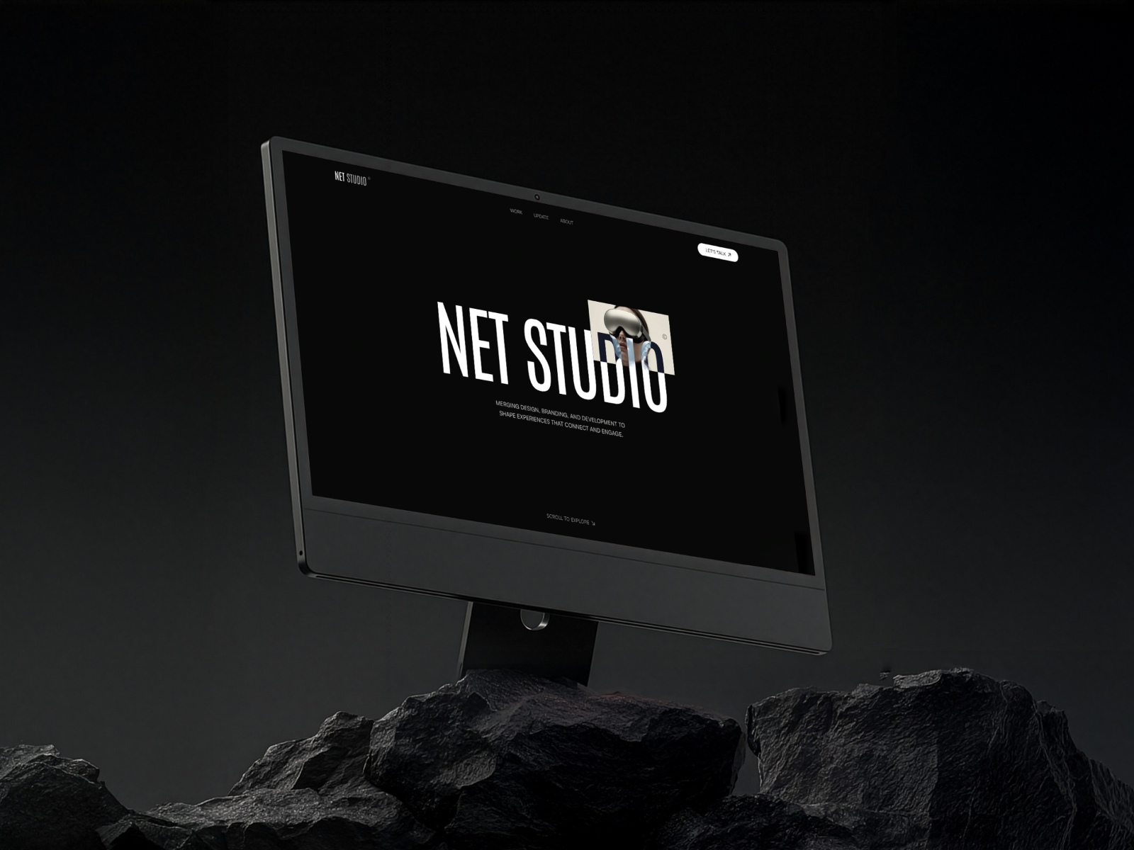 Net — Free Portfolio Framer Template preview