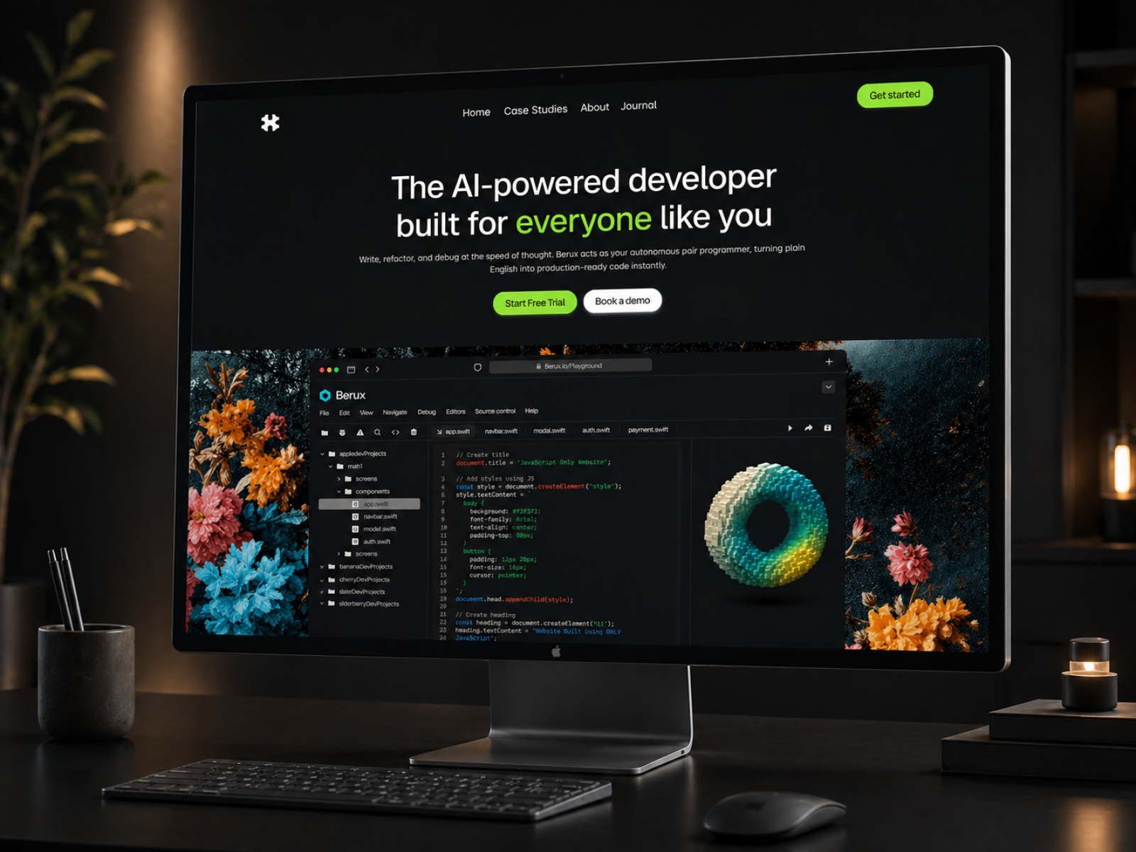 Nimbus Studio: Free SaaS Website Template by SoloFoundry — Free SaaS Framer Template preview