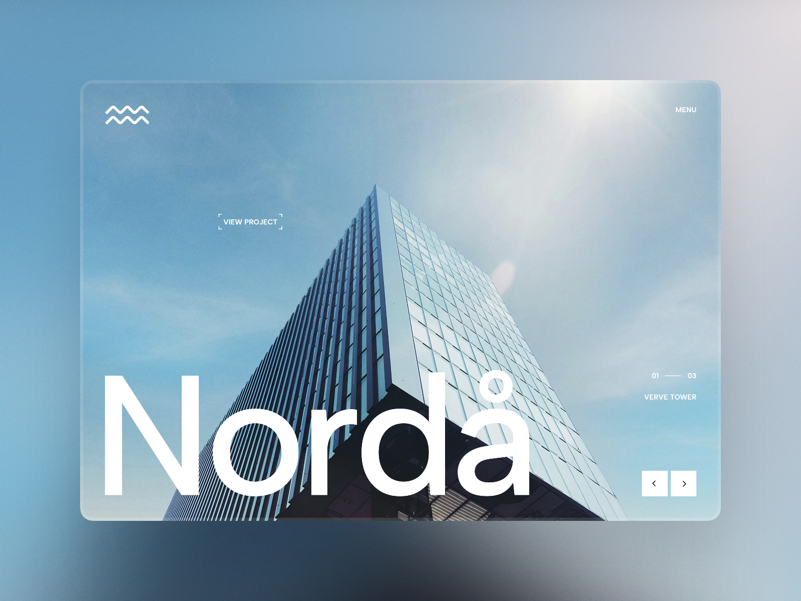 Nord-Å: Responsive Portfolio Website Template by Anton Drukarov — Free Architecture Framer Template preview
