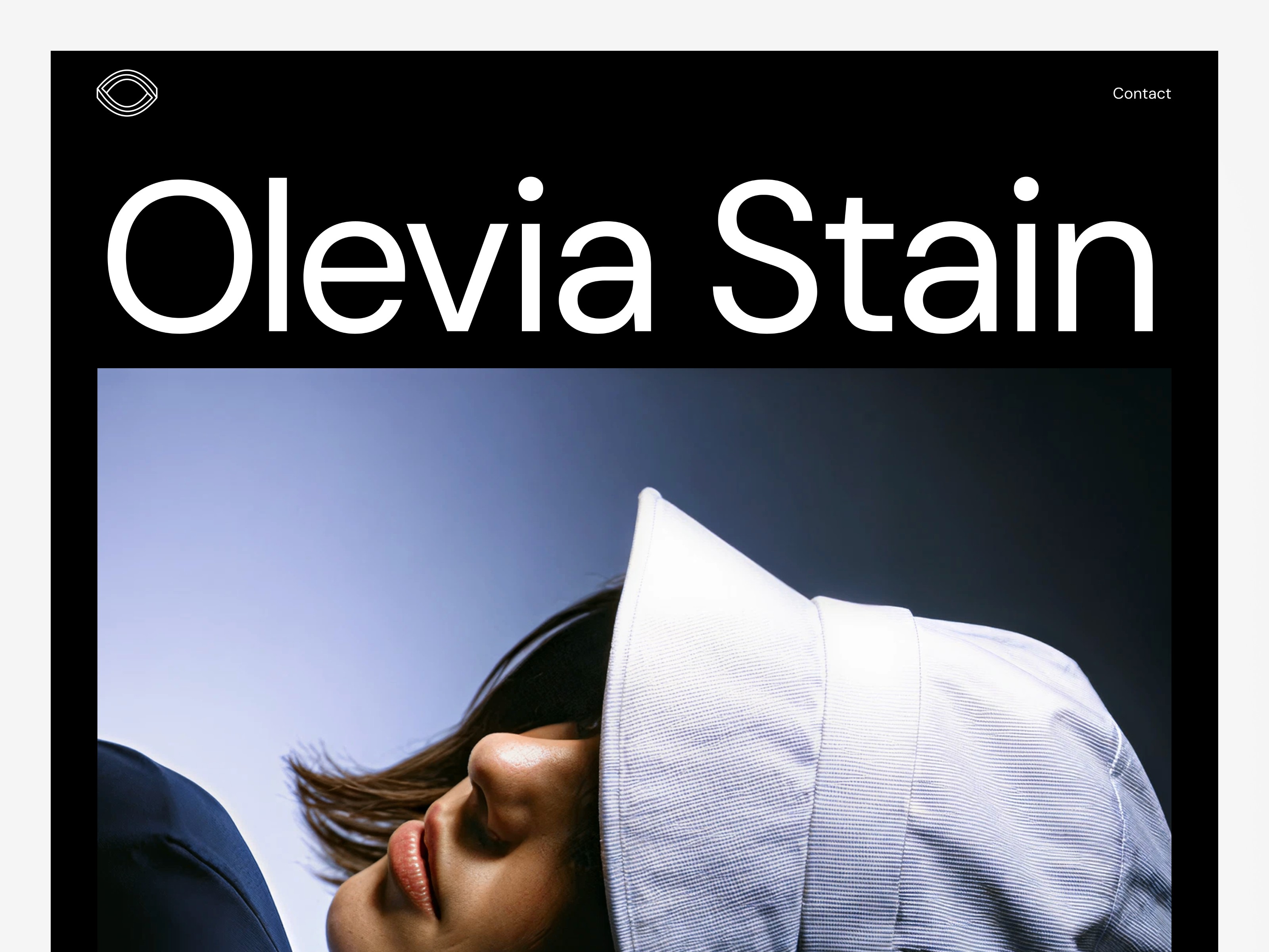 Olevia Stain: Free Photography Website Template by Dject Studio — Free Portfolio Framer Template preview