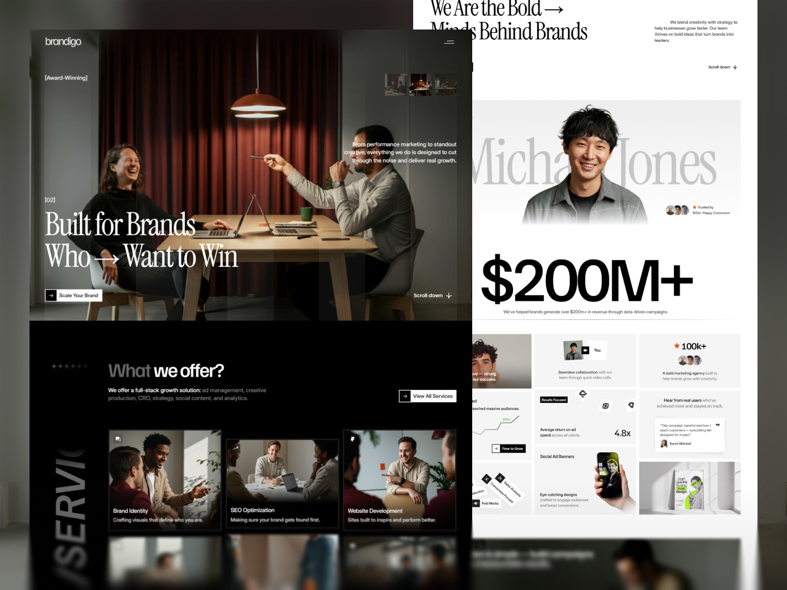 OneC: Free Blog Website Template by HumayuNn — Free Portfolio Framer Template preview