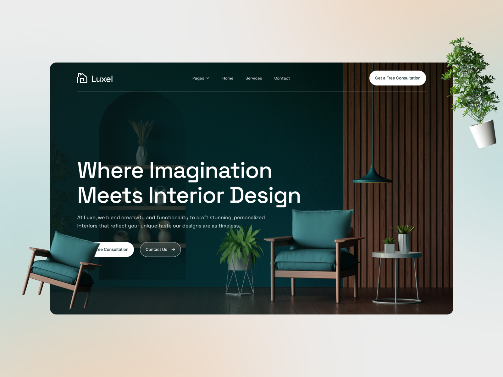 OptimaAI: Free Agency Website Template by Theme Crapt — Free Architecture Framer Template preview