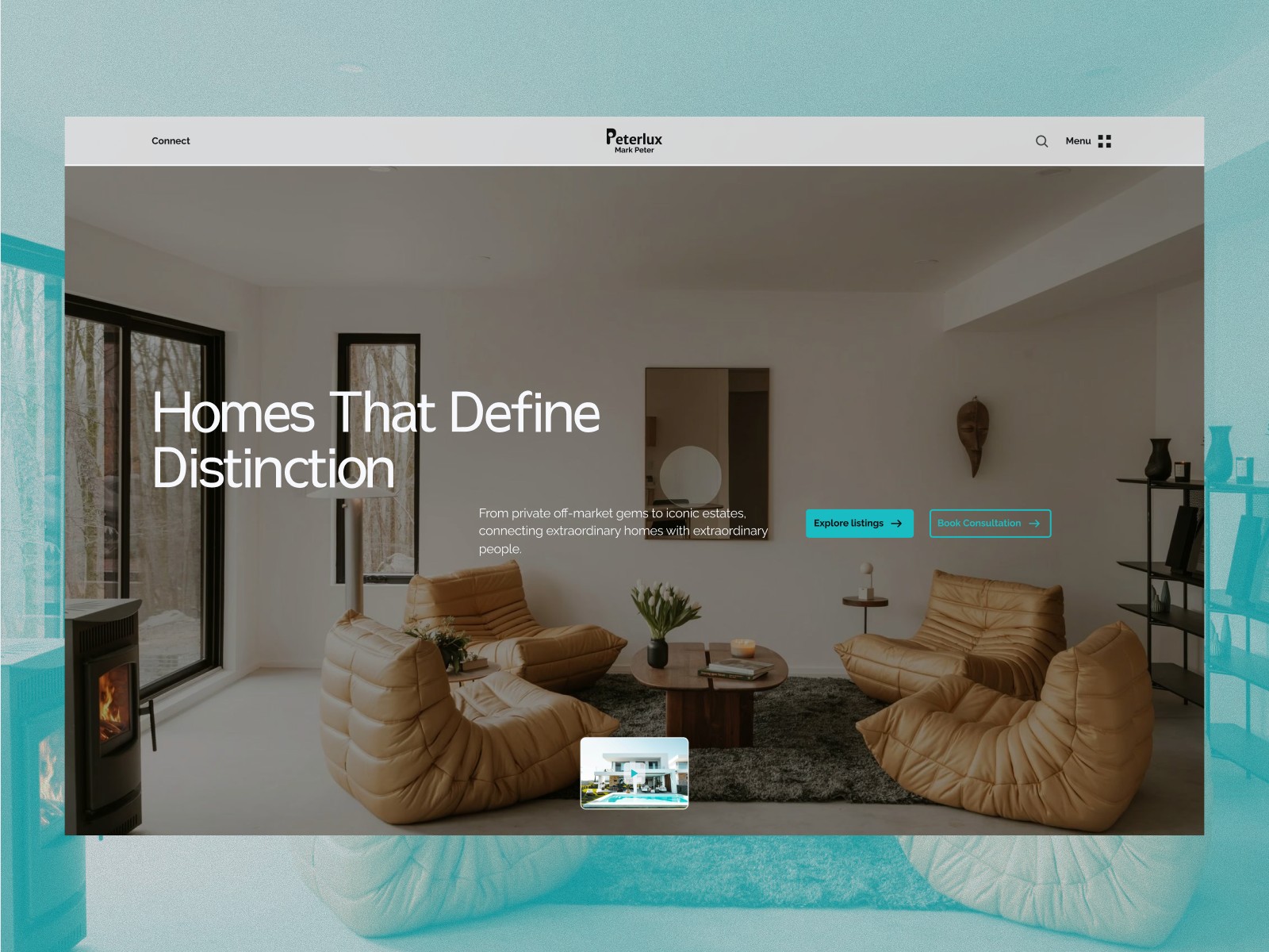 Peterlux — Free Real Estate Website Template by Alexander ifedayo — Free Real Estate Template for Framer by Alexander ifedayo preview