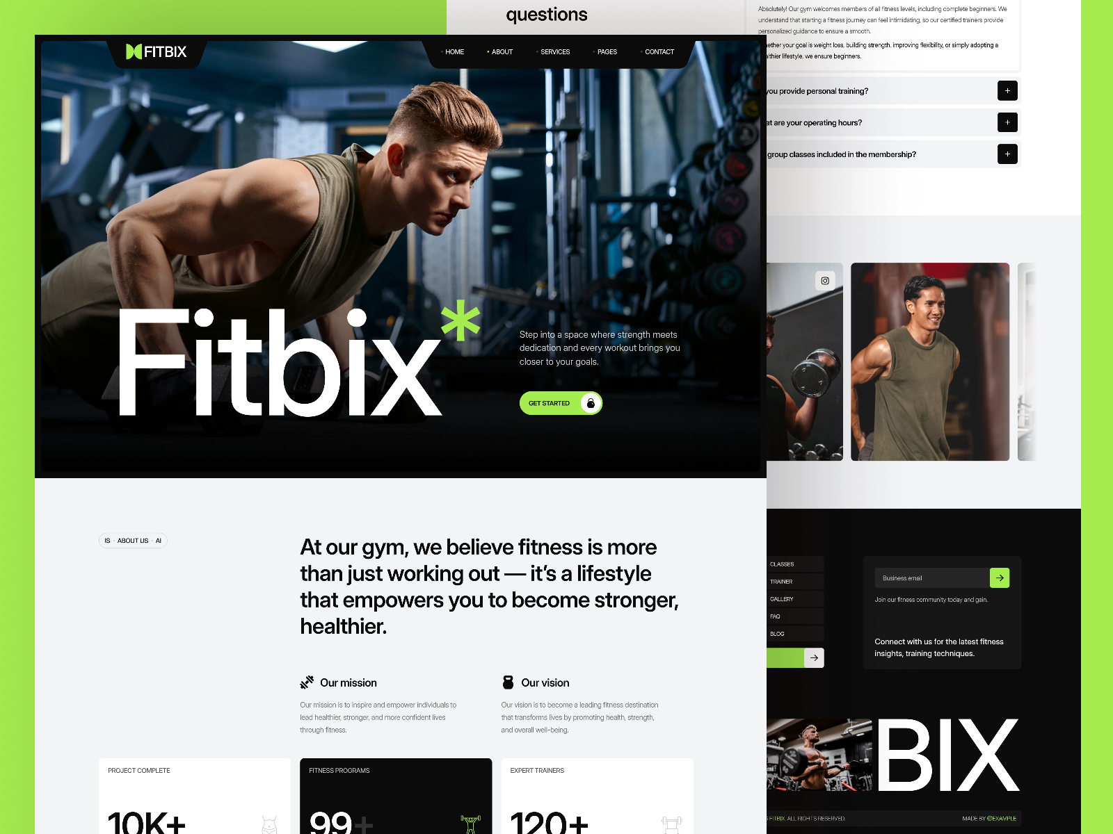 Petgro: Free Health Website Template by Tempbix — Free Pet Care Framer Template preview