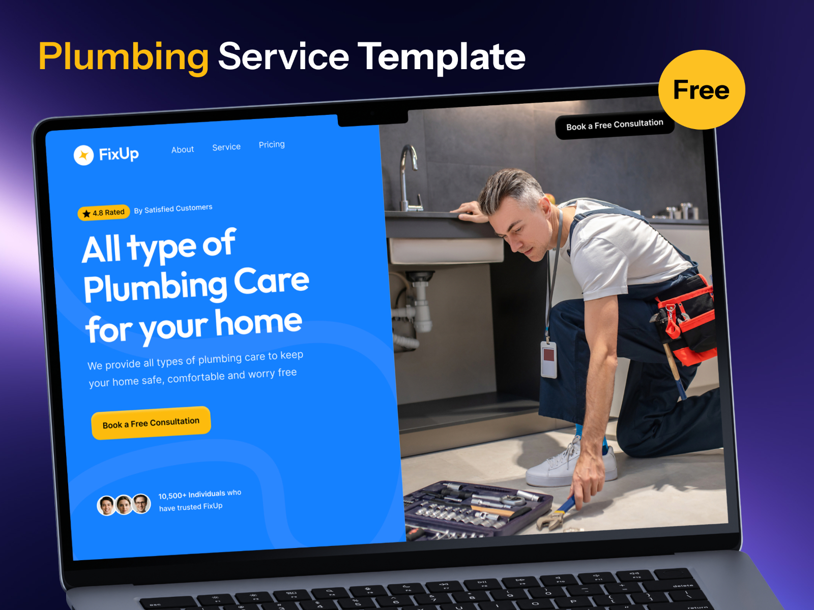 Poolix: Free Agency Website Template by Mezario — Free Agency Framer Template preview