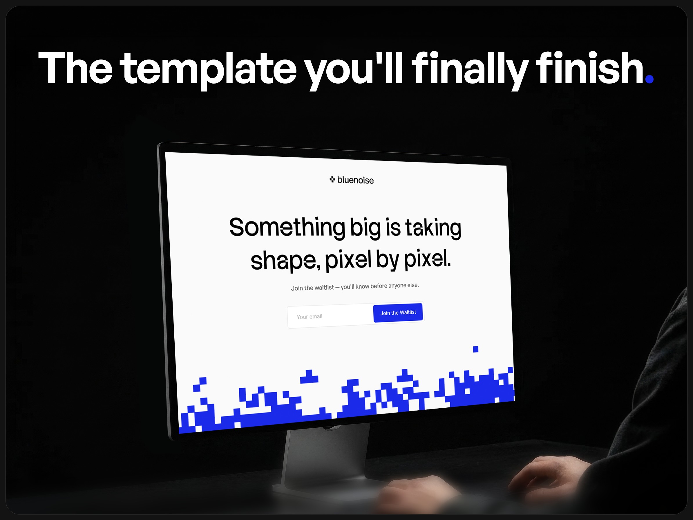Prelaunch Waitlist — Free Agency Website Template by Michael Slotta — Free SaaS Template for Framer by Michael Slotta preview