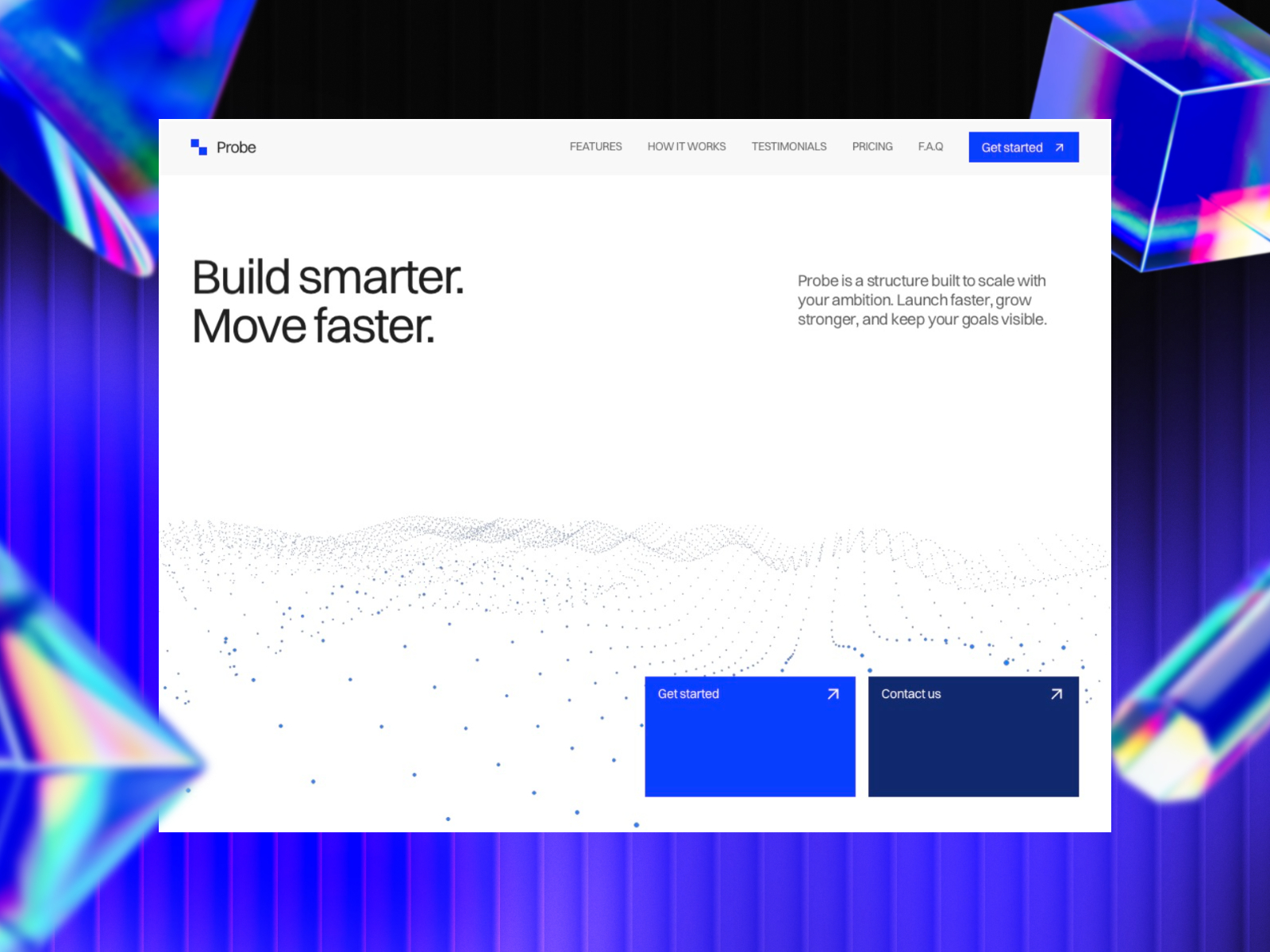Probe — Free Dental Framer Template preview