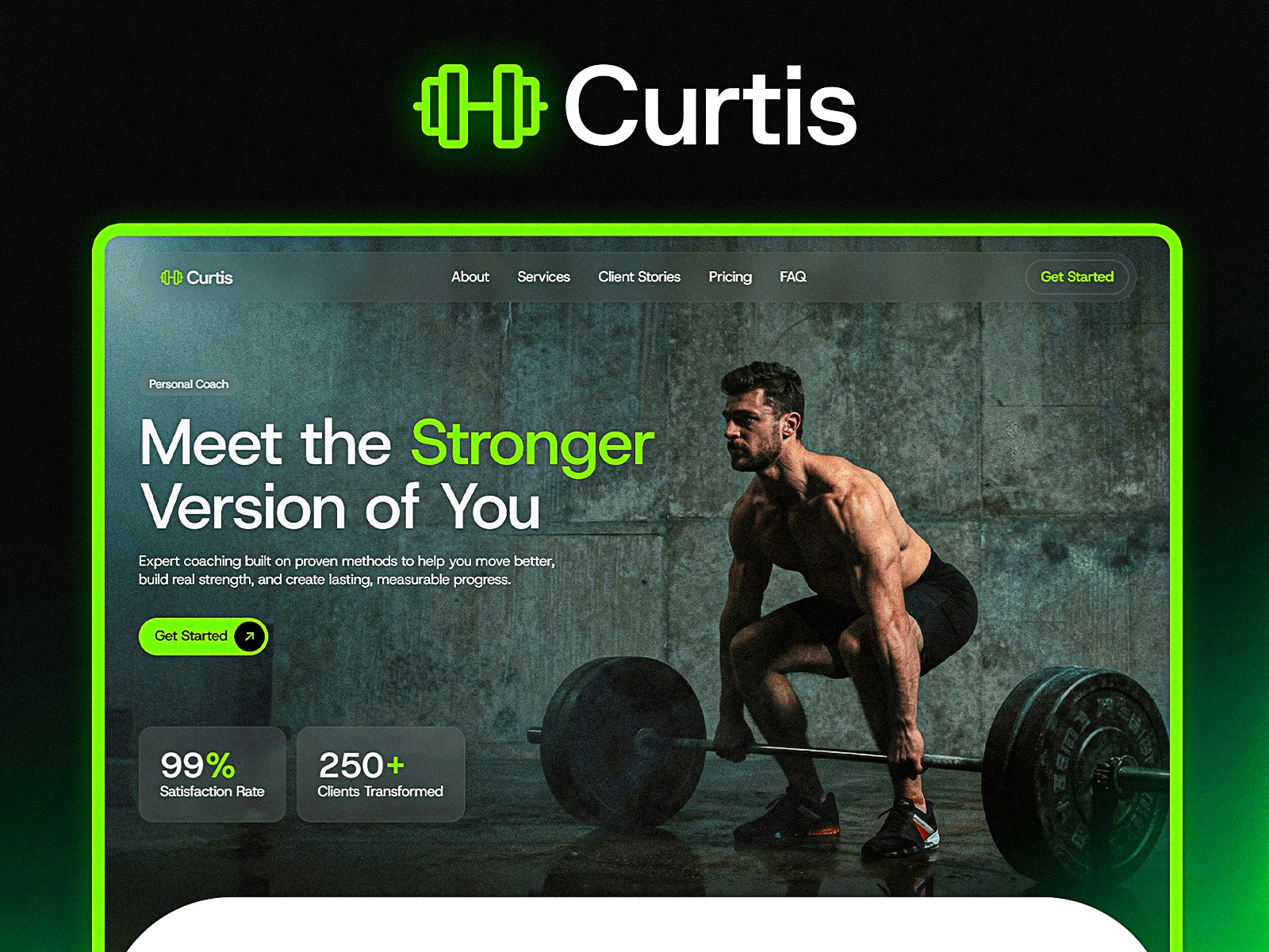 ProsPick: Free Landing Page Website Template by ishu saharan — Free Landing Page Framer Template preview