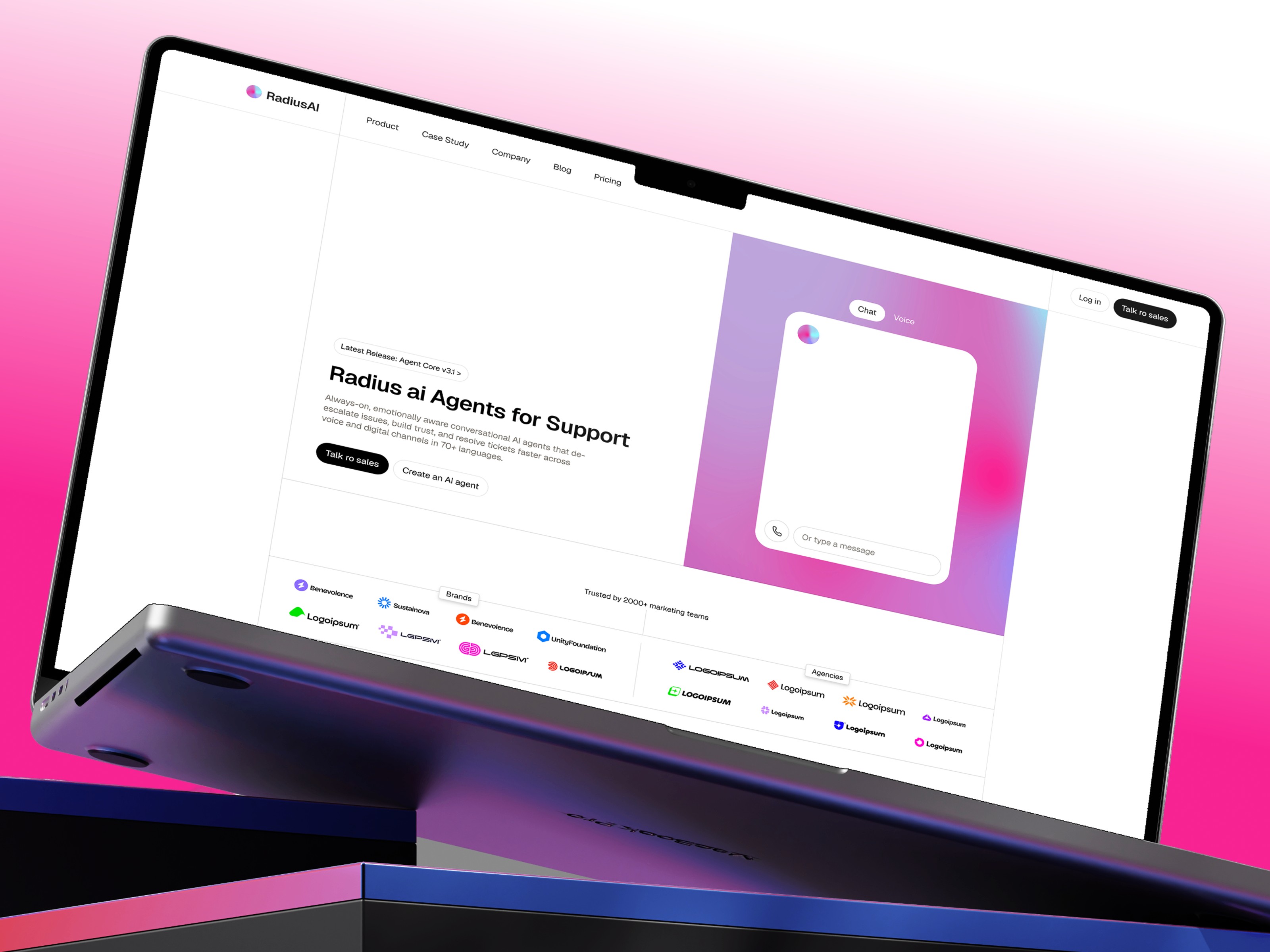 RadiusUi — Free SaaS Website Template by Majharul islam — Free SaaS Template for Framer by Majharul islam preview