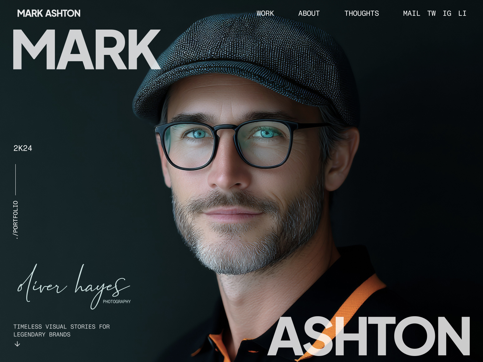 Rebirth: Free Portfolio Website Template by Tamas Bodo — Free HR Framer Template preview