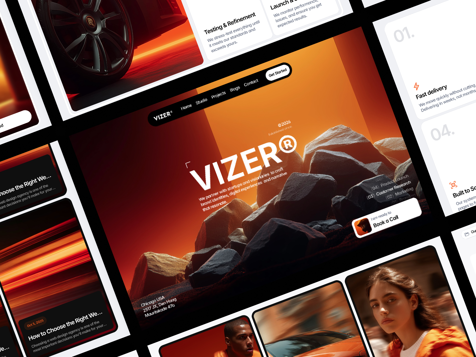 ReoPorto: Free Portfolio Website Template by Reovan — Free Portfolio Framer Template preview