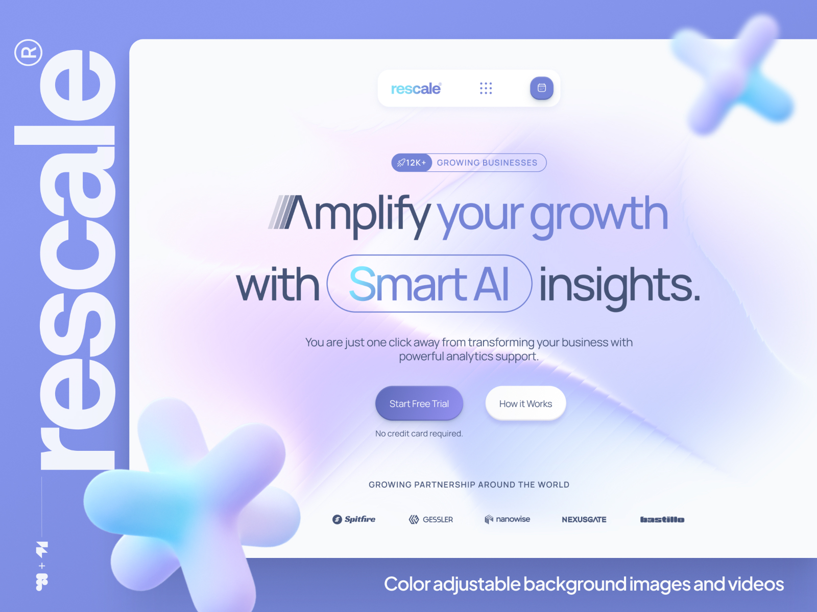 Rescale: Free SaaS Website Template by Tamas Bodo — Free SaaS Framer Template preview