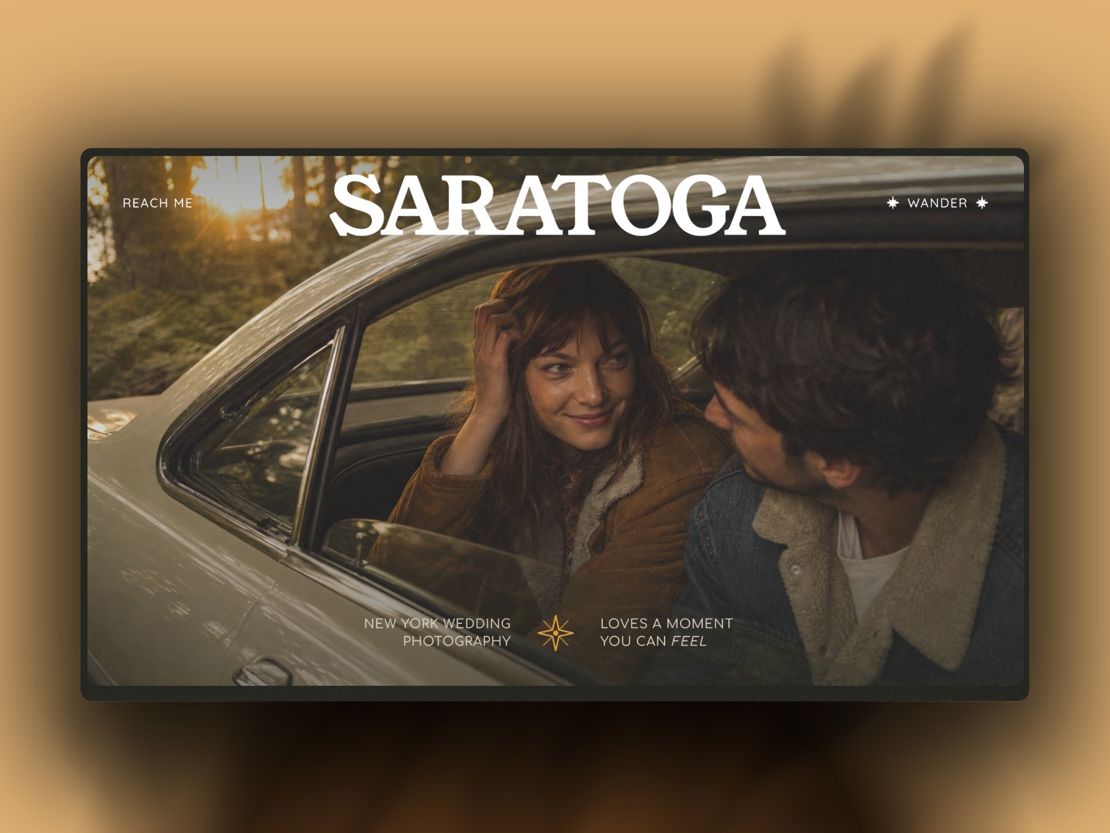 Saratoga Photos — Free Portfolio Website Template by Troy Miller — Free Events Template for Framer by Troy Miller preview