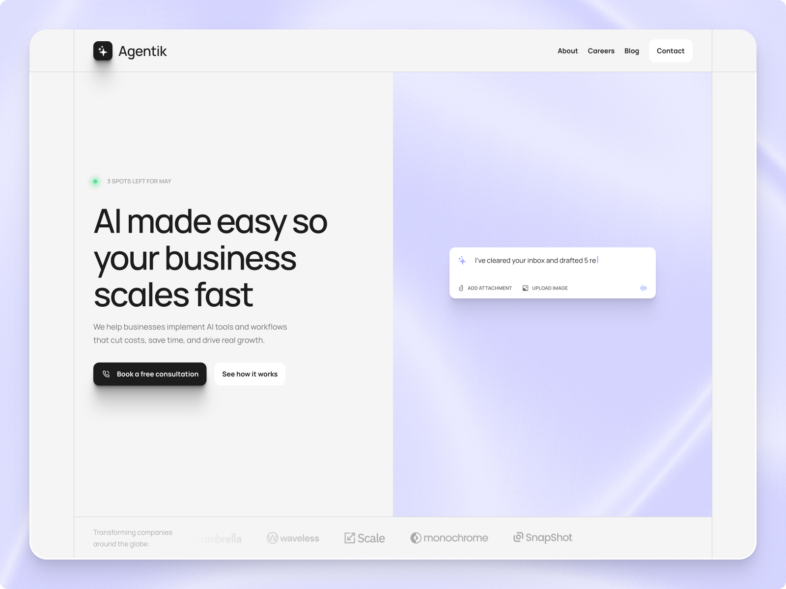 Selene: Responsive Agency Website Template by Ramish Aziz — Free SaaS Framer Template preview