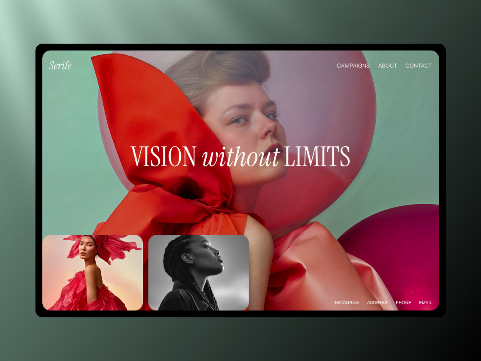 Serife — Free Automotive Framer Template preview